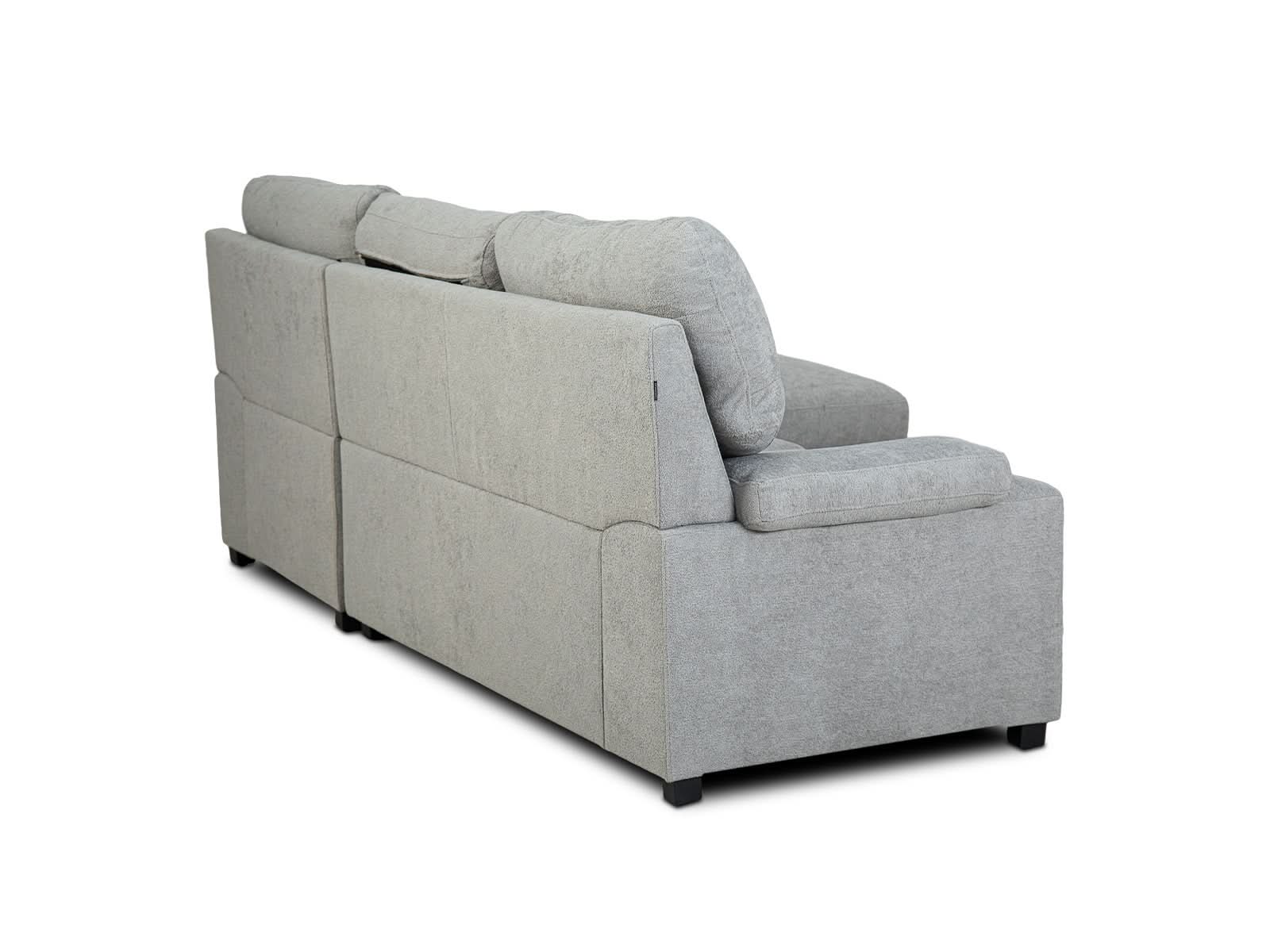 Sala Cyril Sofa Cama C/Negro #Color_Gray"T37931"