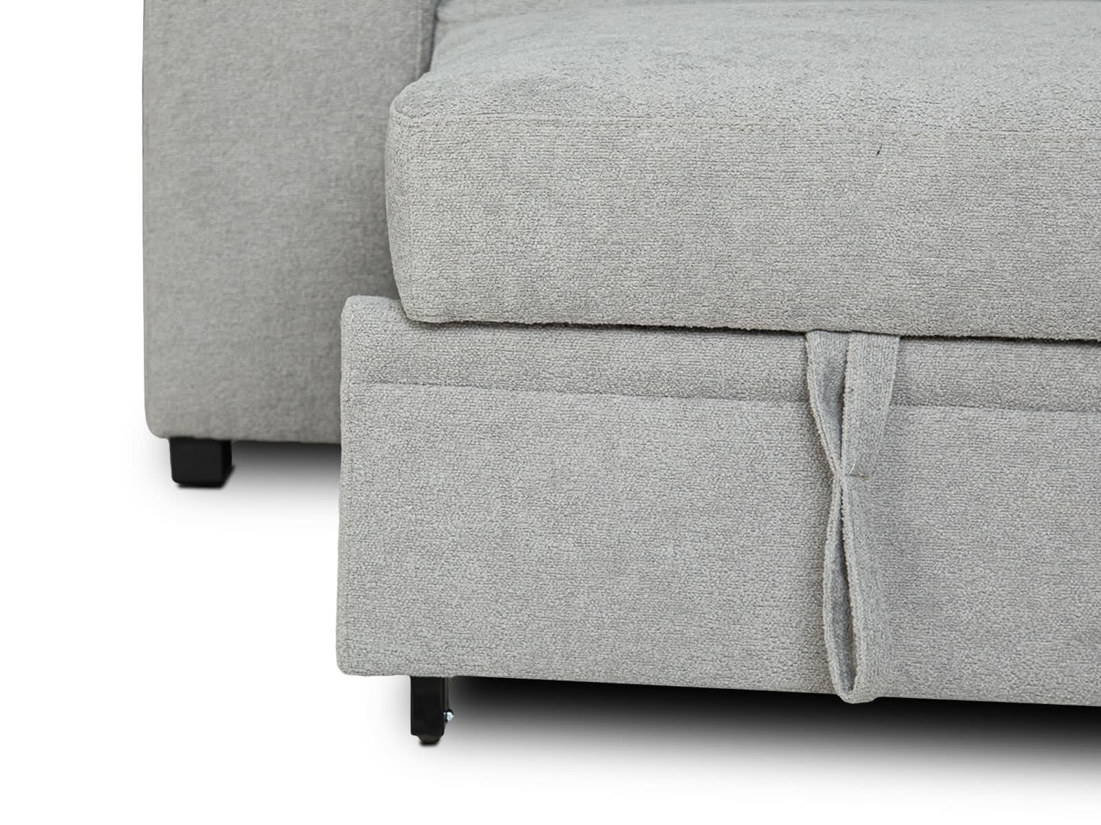 Sala Cyril Sofa Cama C/Negro #Color_Gray"T37931"