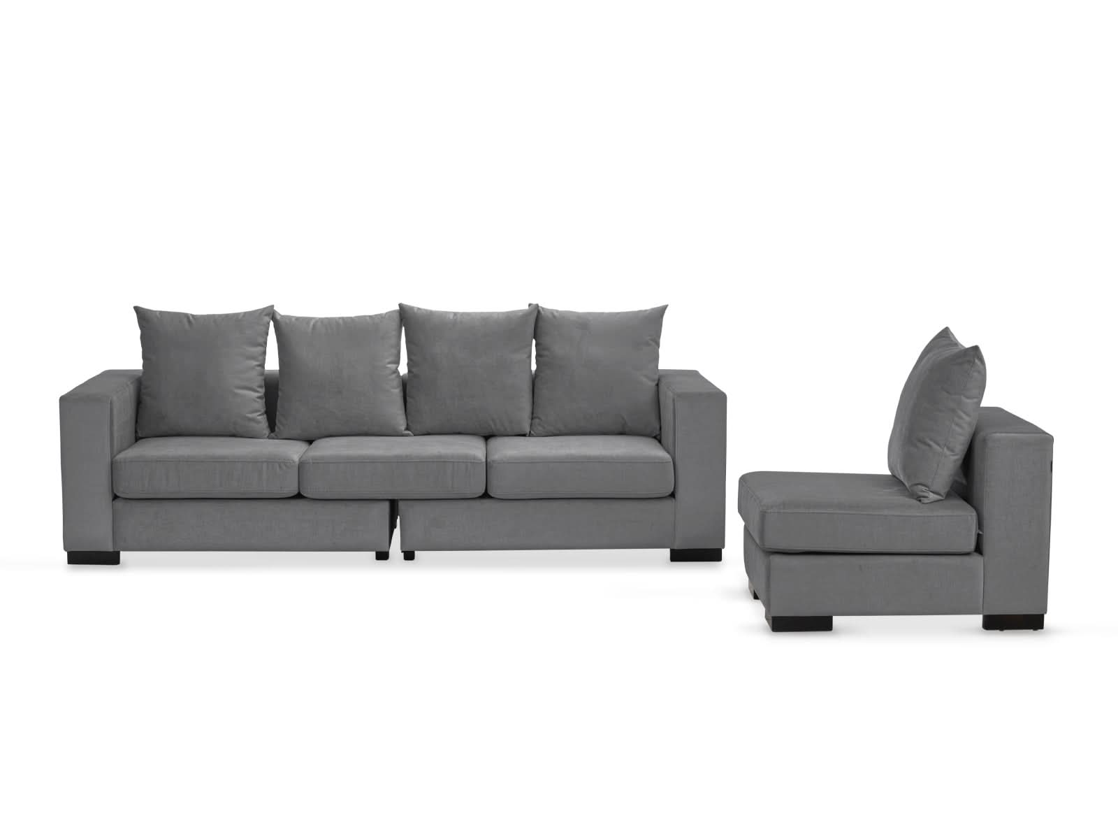 Sala Isabella 2P #Color_Gray"T32901"