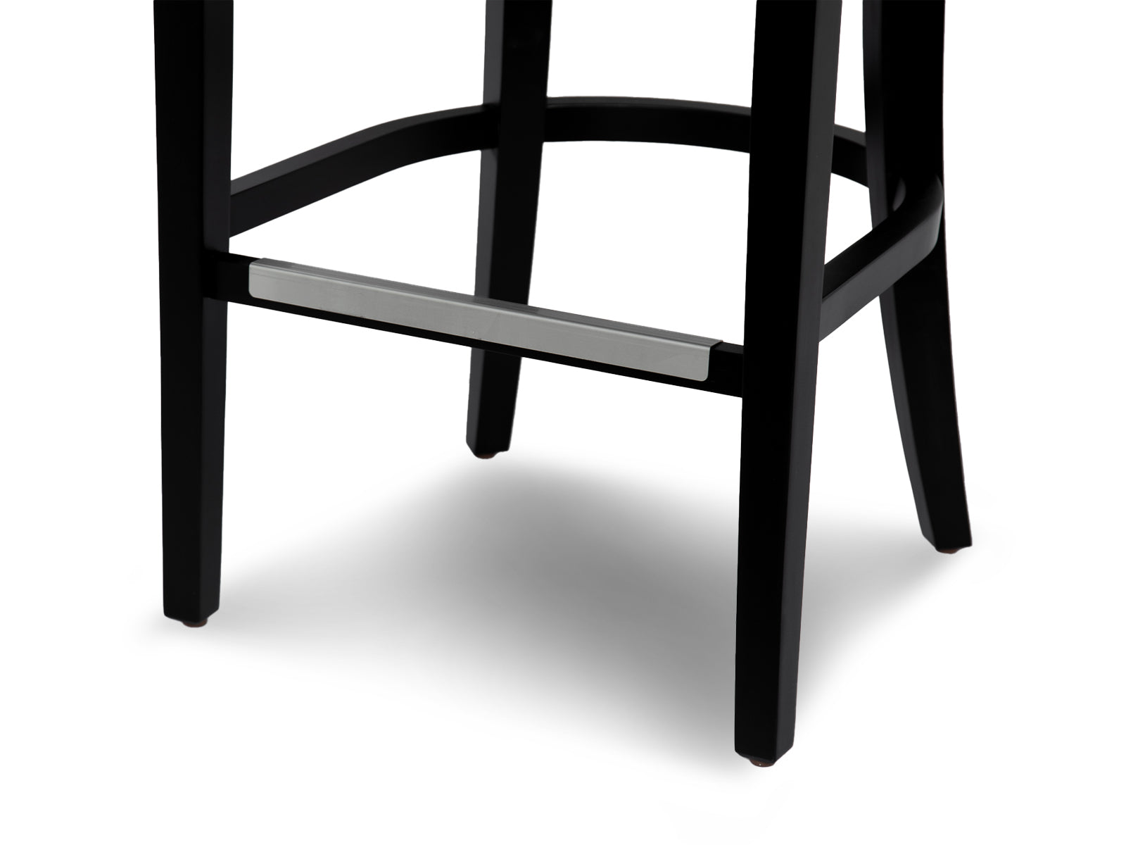 Taburete Bar Sonata Negro #Color_Silver"T3293"