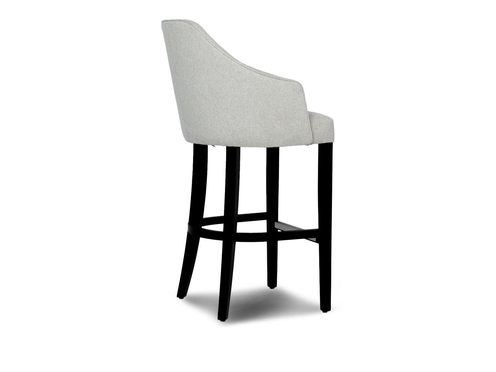 Taburete Bar Sonata Negro #Color_Silver"T3293"