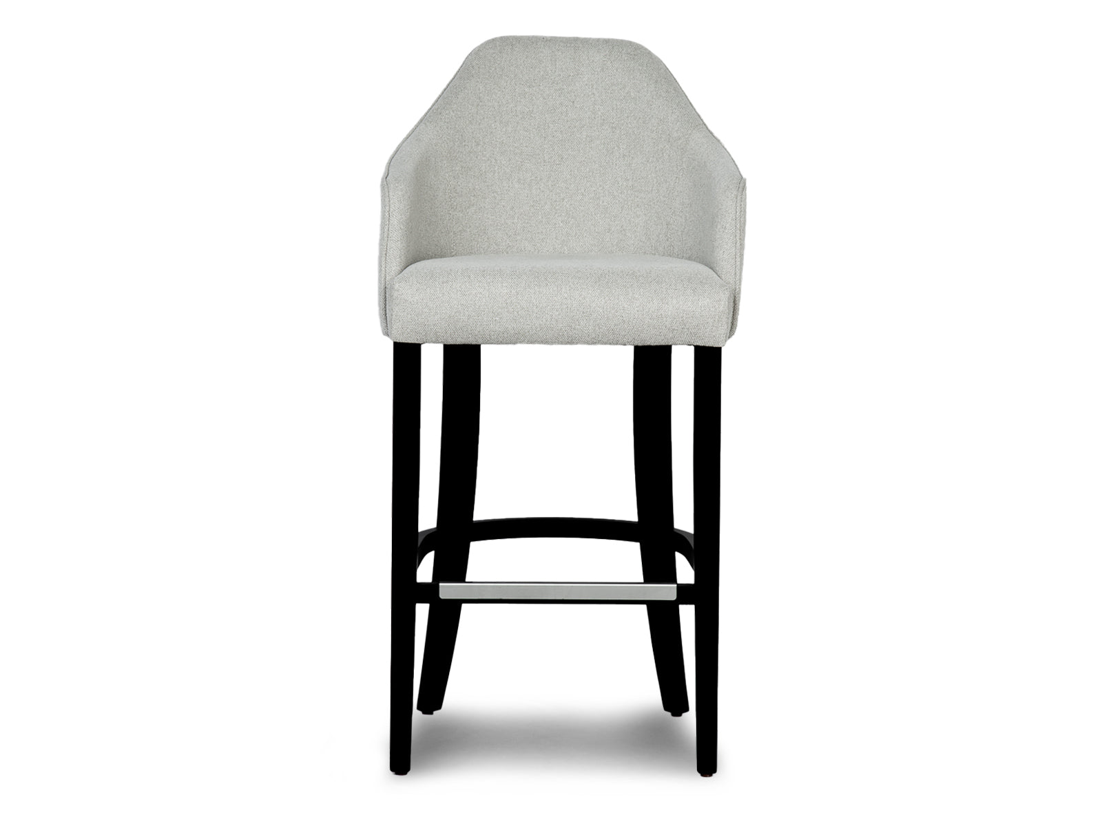 Taburete Bar Sonata Negro #Color_Silver"T3293"