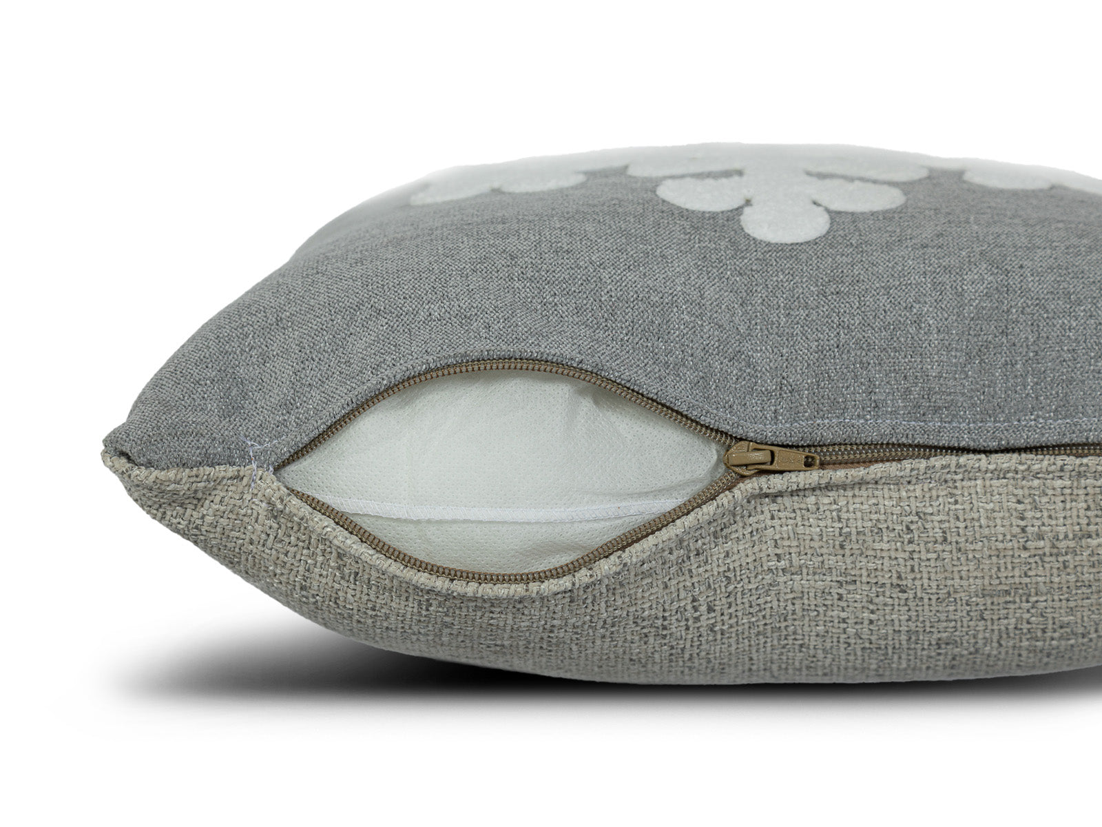 Cojin Gris Copo Navidad