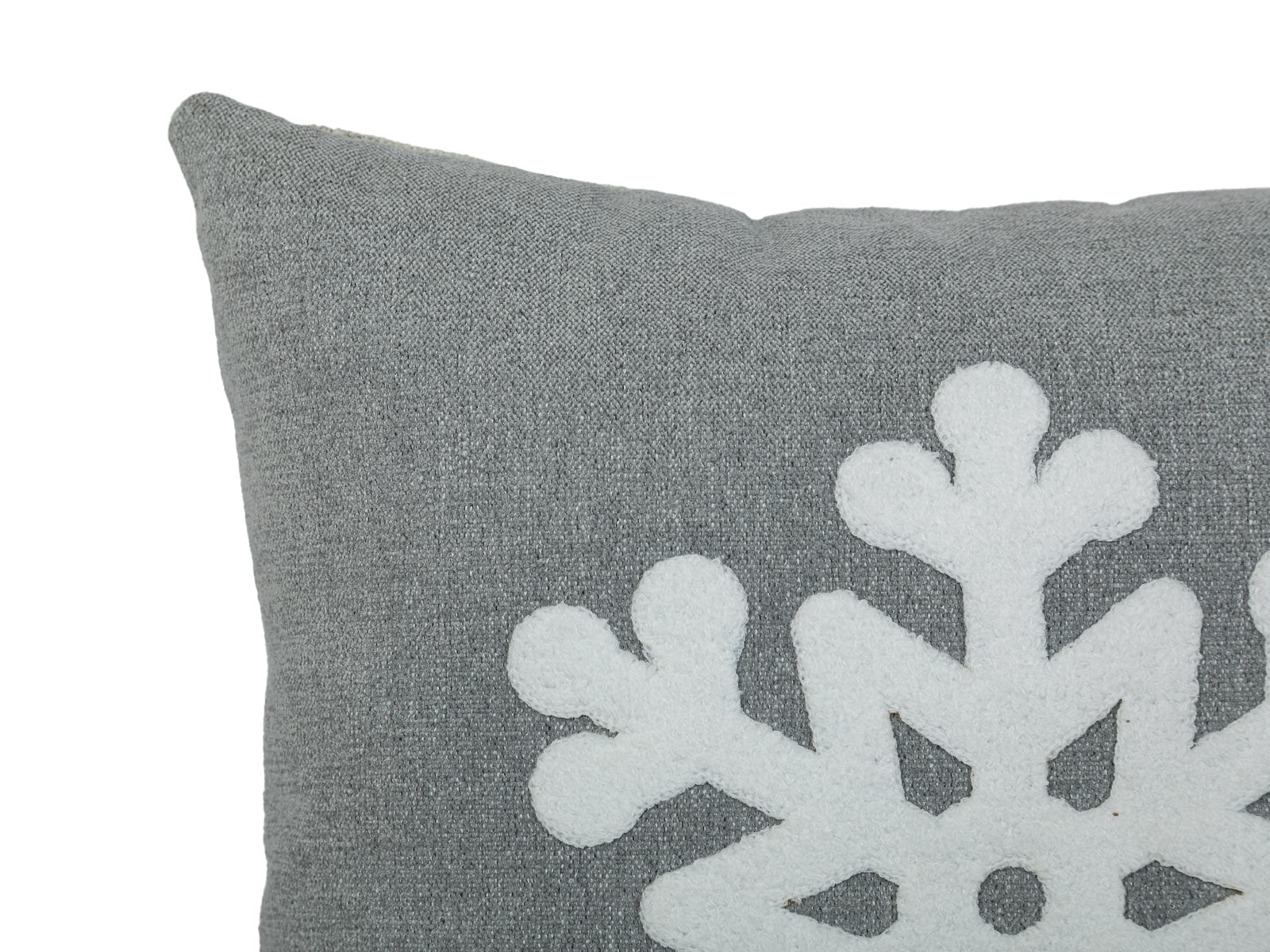 Cojin Gris Copo Navidad