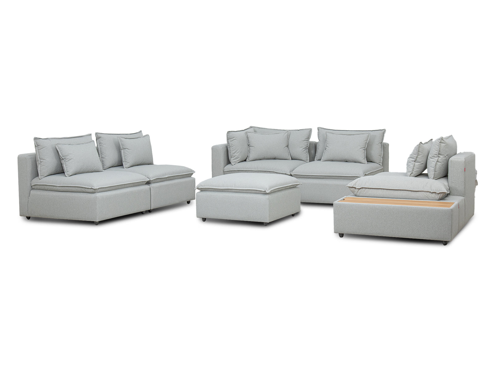 Sala Bella Modular 7P #Color_LightGrey"T36911"