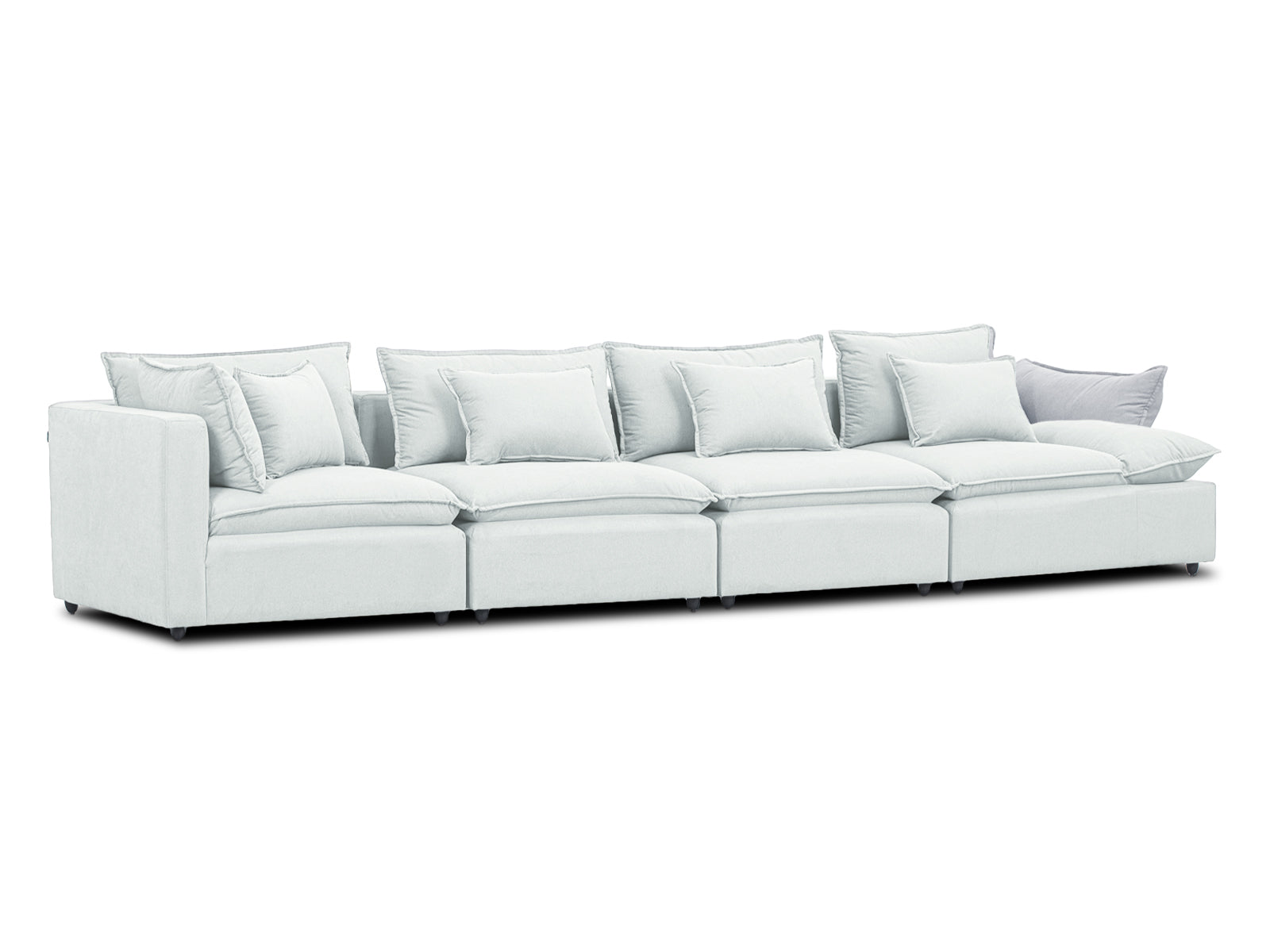 Sala Bella Modular 4P #Color_Gainsboro"T37110"