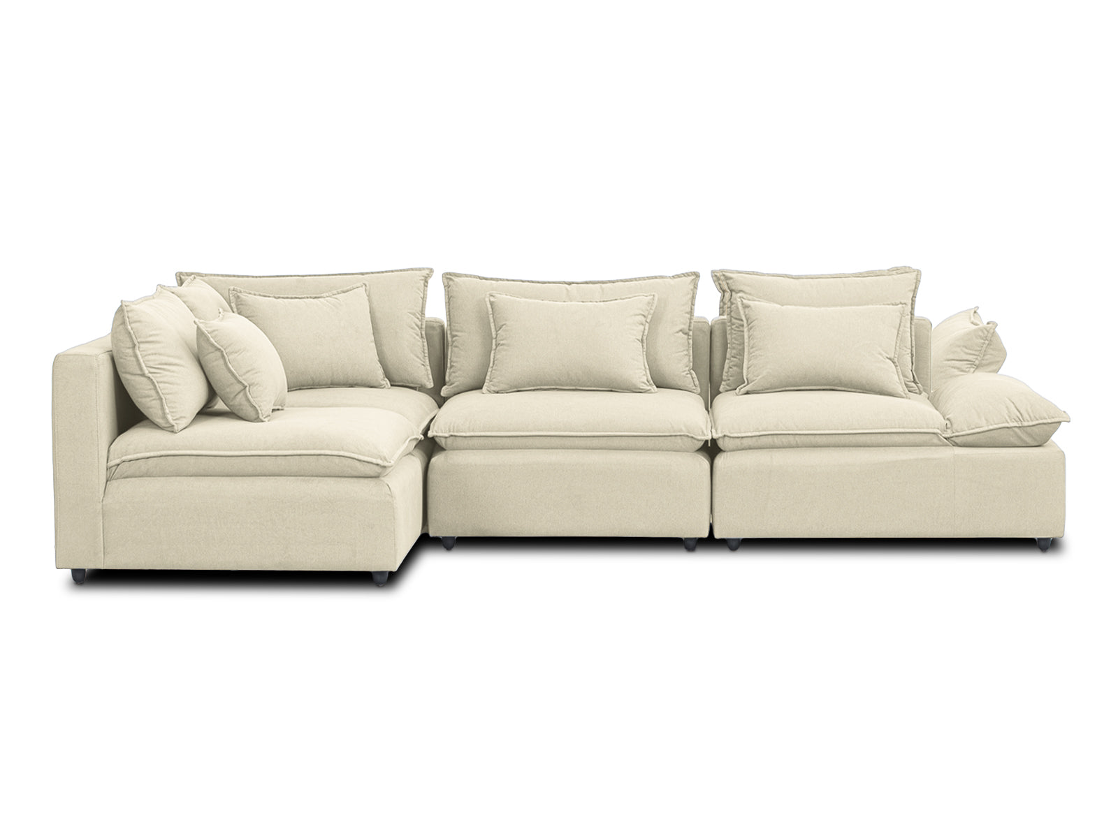 Sala Bella Modular 4P #Color_Gainsboro"T37110"