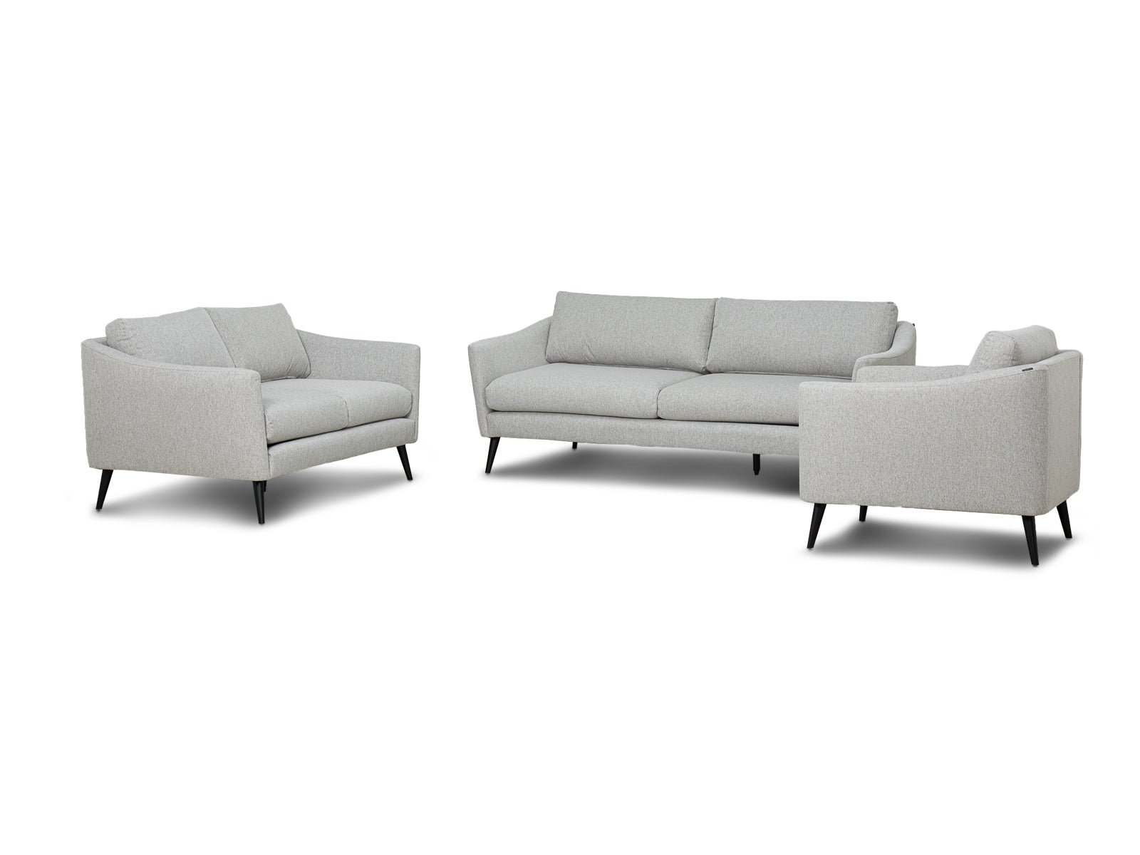 Sala Capri Soft 3P #Color_Gainsboro"T36913"