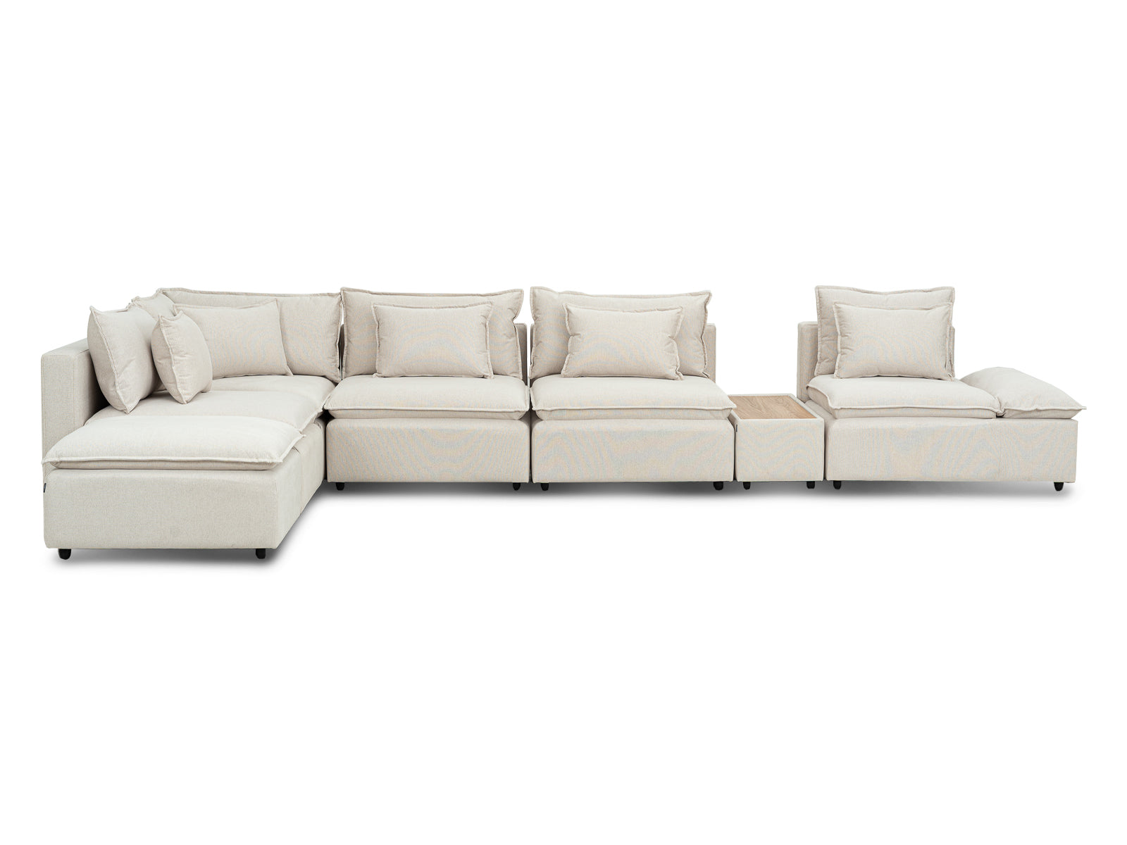 Sala Bella Modular 7P #Color_LemonChiffon"T36107"