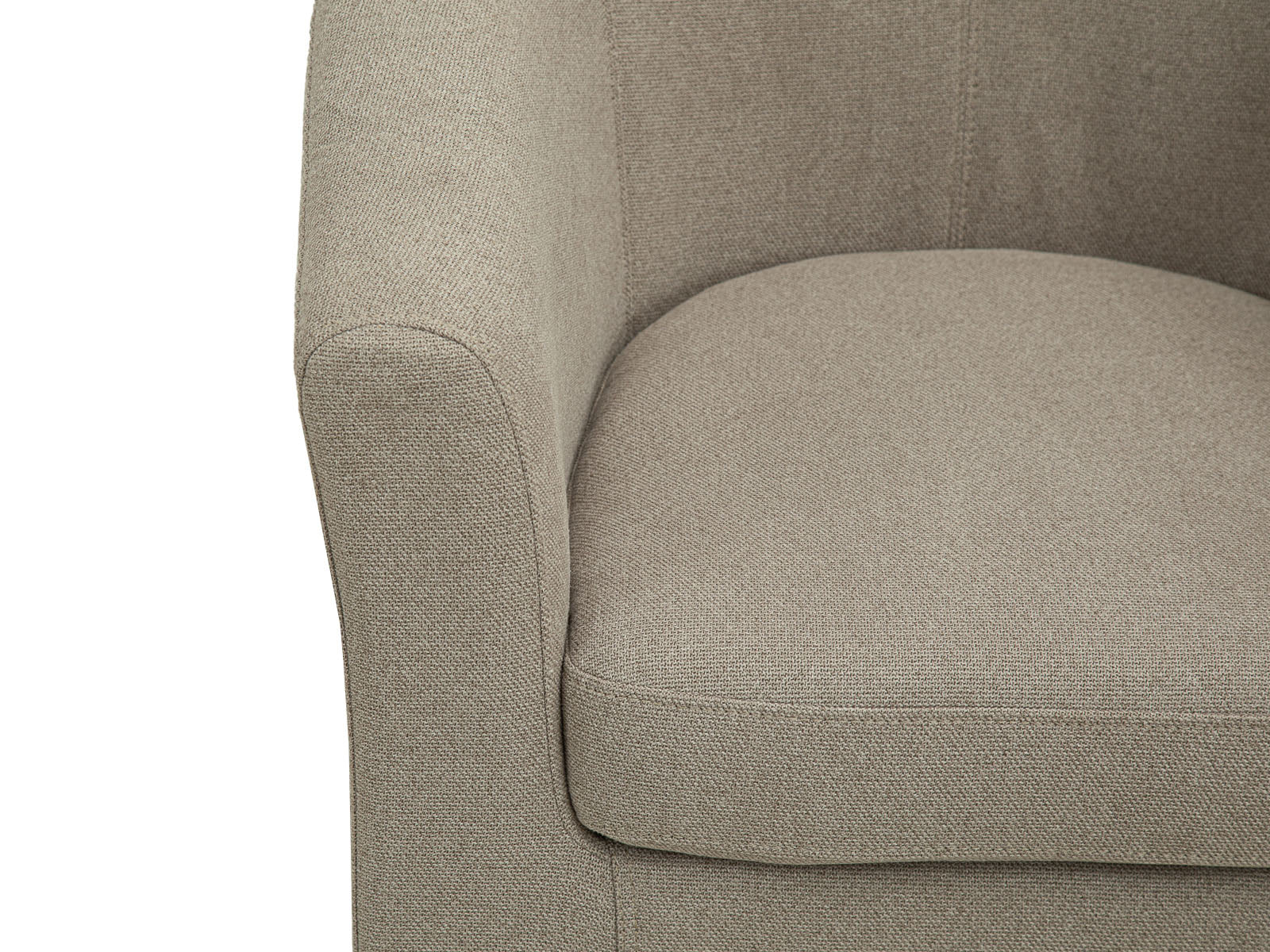 Sillon Auxiliar Melba C/Cocoa #Color_Latte"T32706"