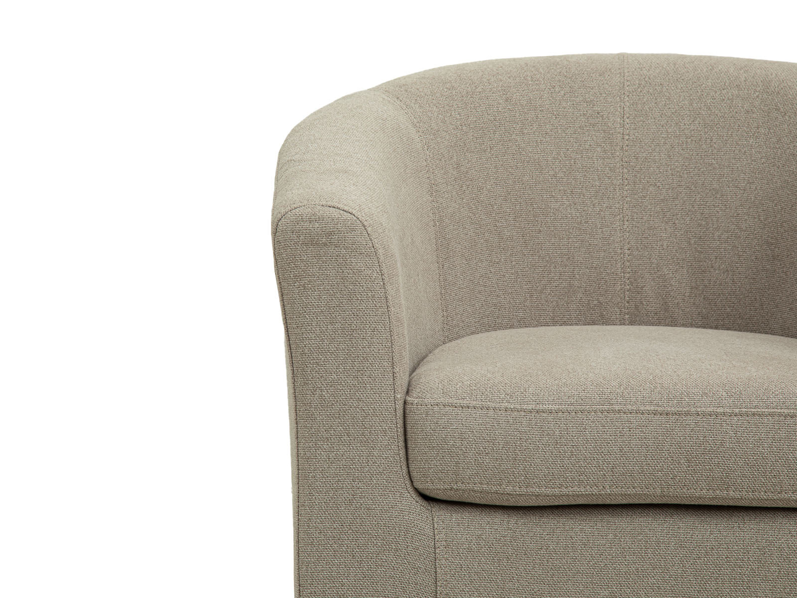 Sillon Auxiliar Melba C/Cocoa #Color_Latte"T32706"