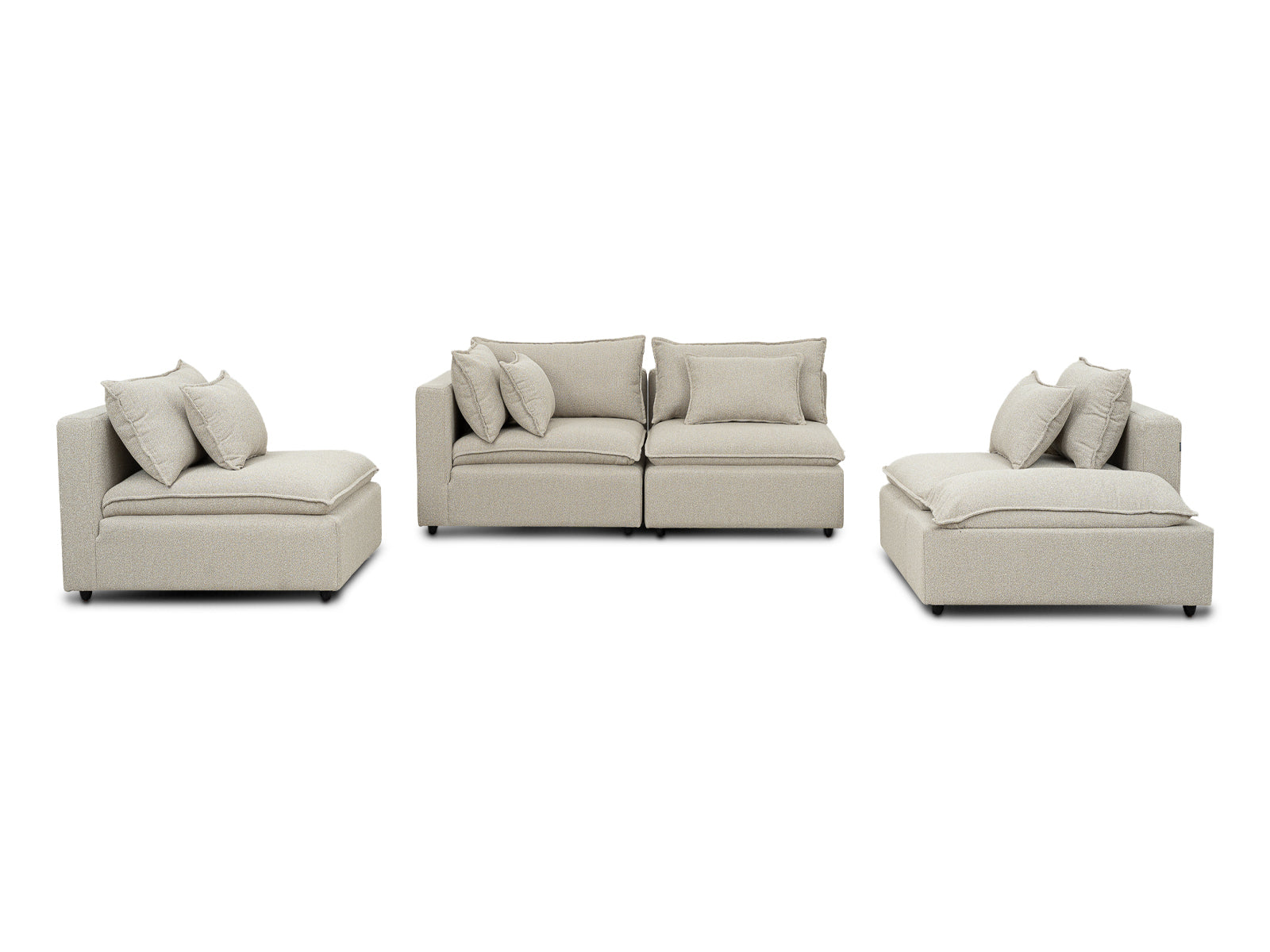 Sala Bella Modular 4P #Color_Latte"T48701"