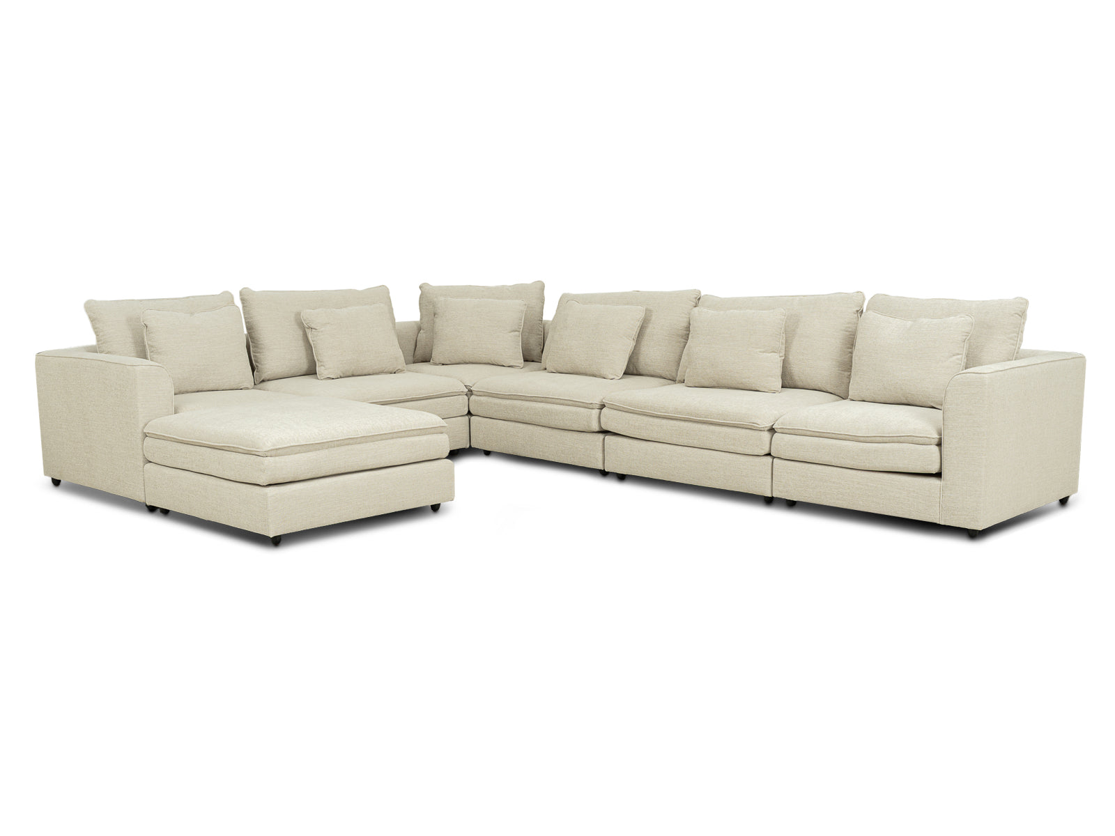 Sala Bombay Modular 7P #Color_Beige"T36117"