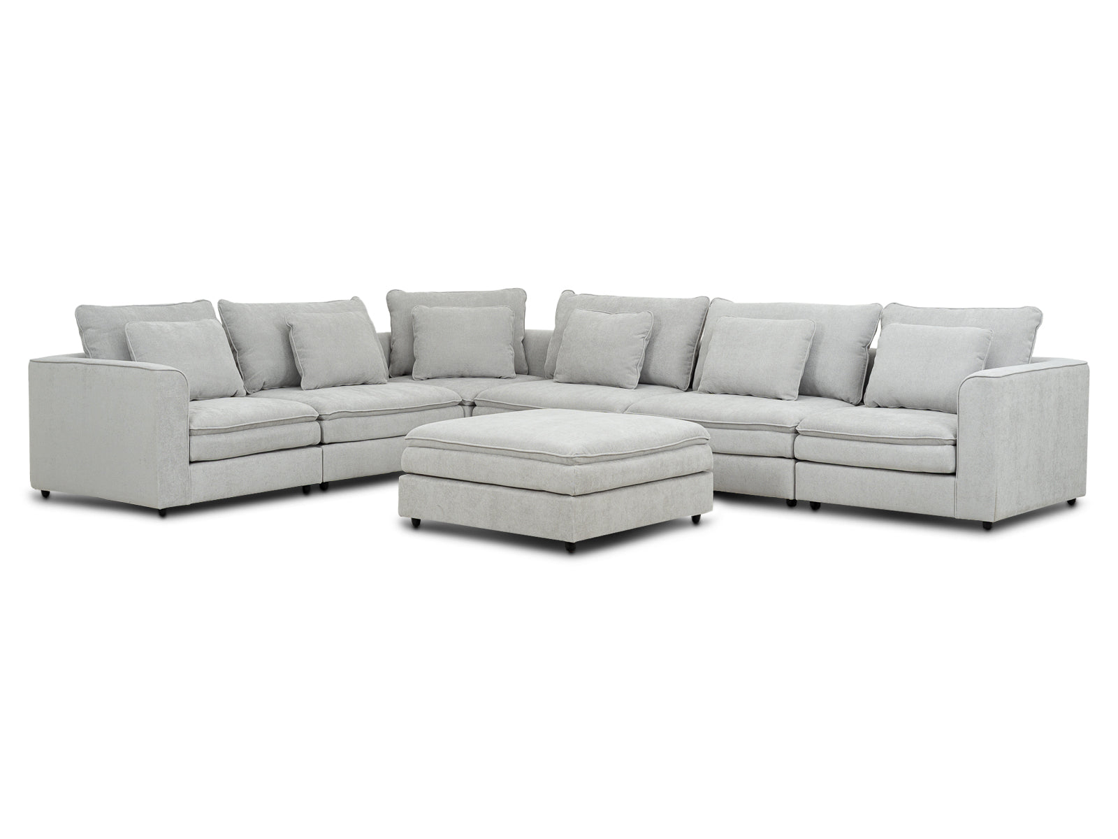 Sala Modular Bombay 7p #Color_Gray"T47901"