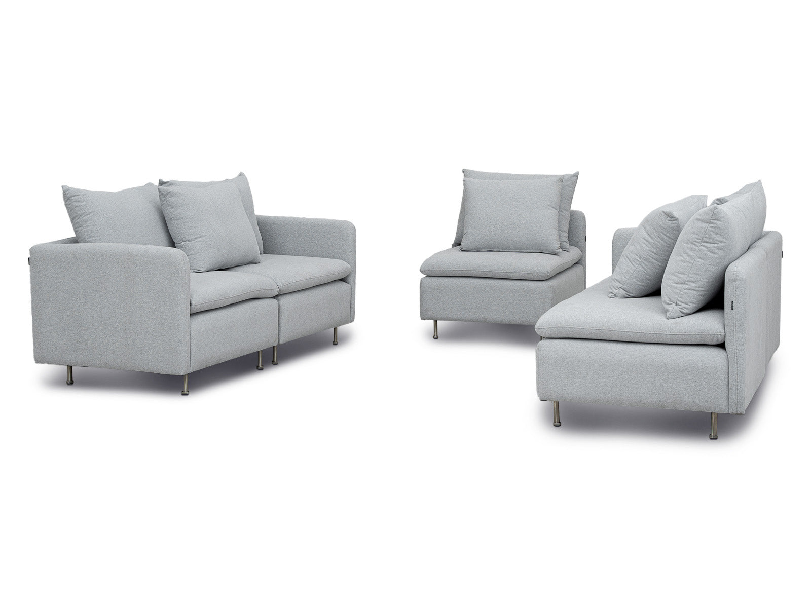 Sala Nilo Modular #Color_Gray"T48901"