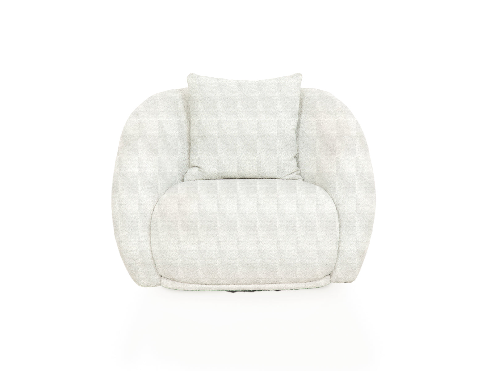 Sillon Auxiliar Diana Giratorio #Color_OldLace"T36120"