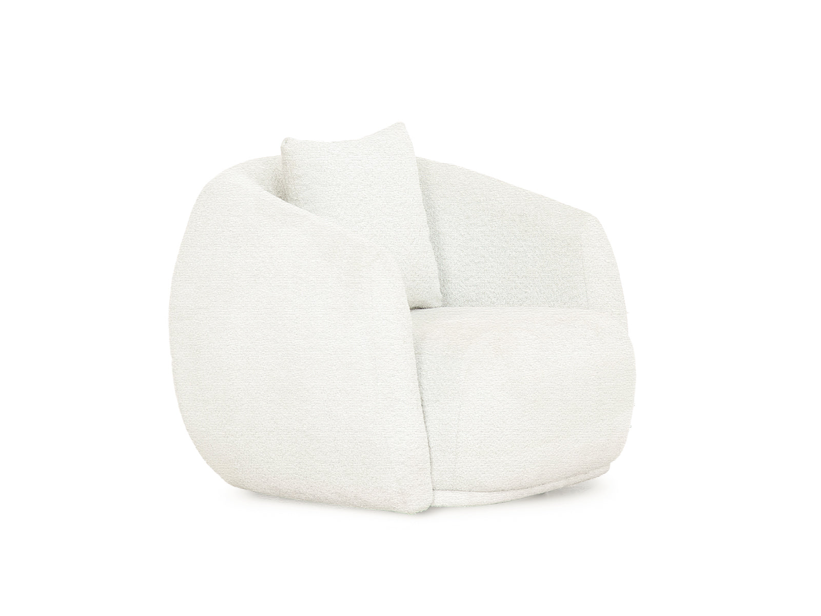 Sillon Auxiliar Diana Giratorio #Color_OldLace"T36120"