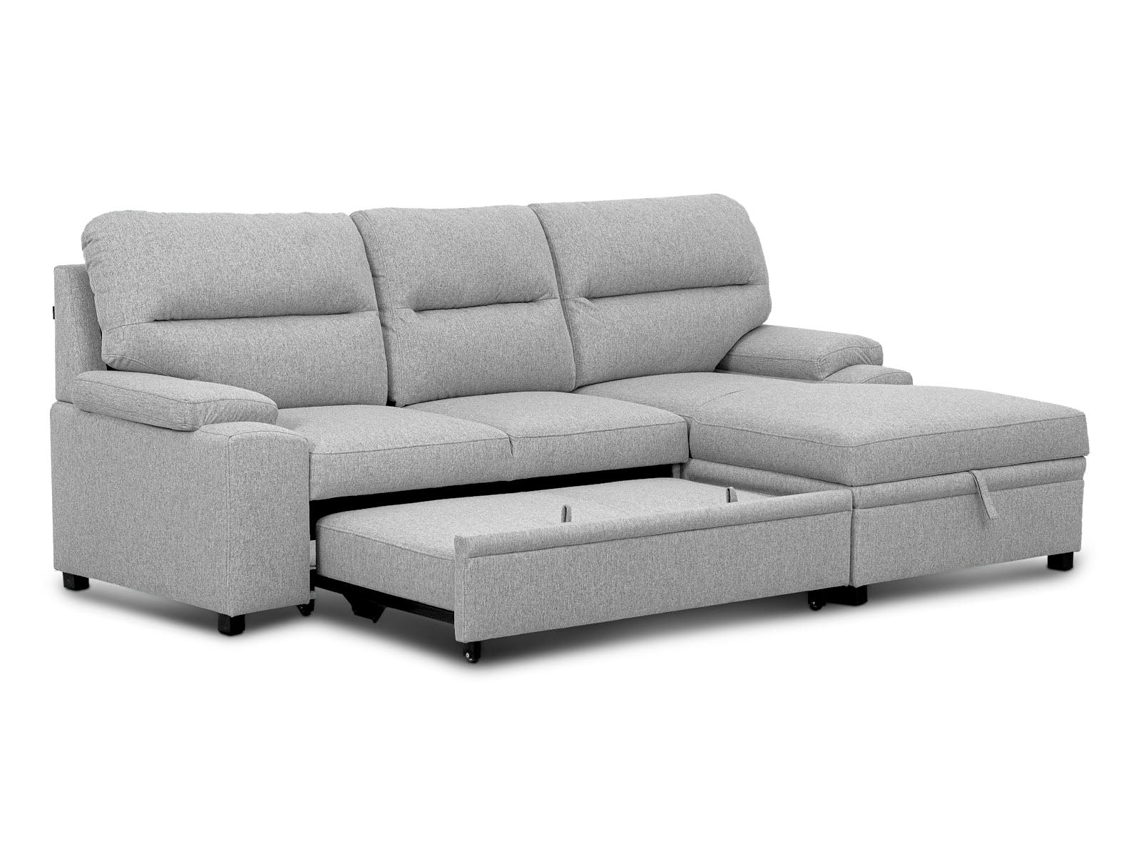 Sala Cyril Sofa Cama Negro #Color_LightSlateGrey"T36920"