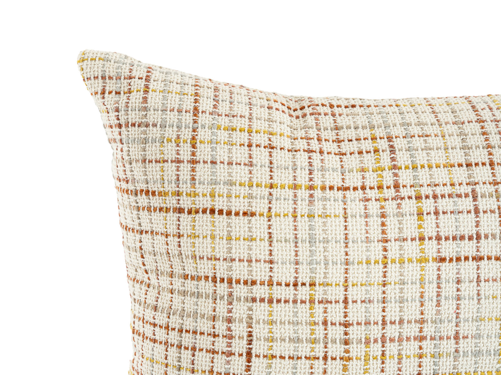 Cojin Poliester Trendy Beige-Naranja Medium