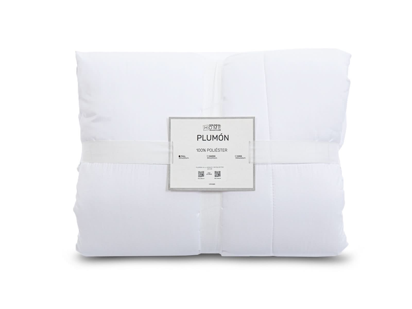 Plumon Poliester Blanco 250Gr