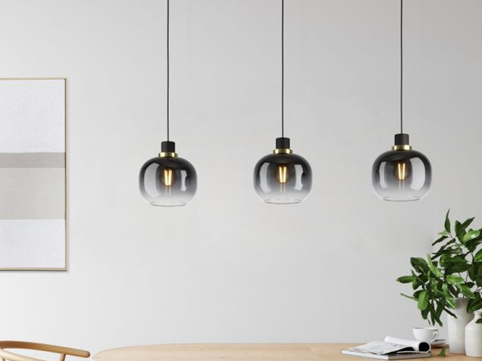 3 Luminarias colgante Oilella