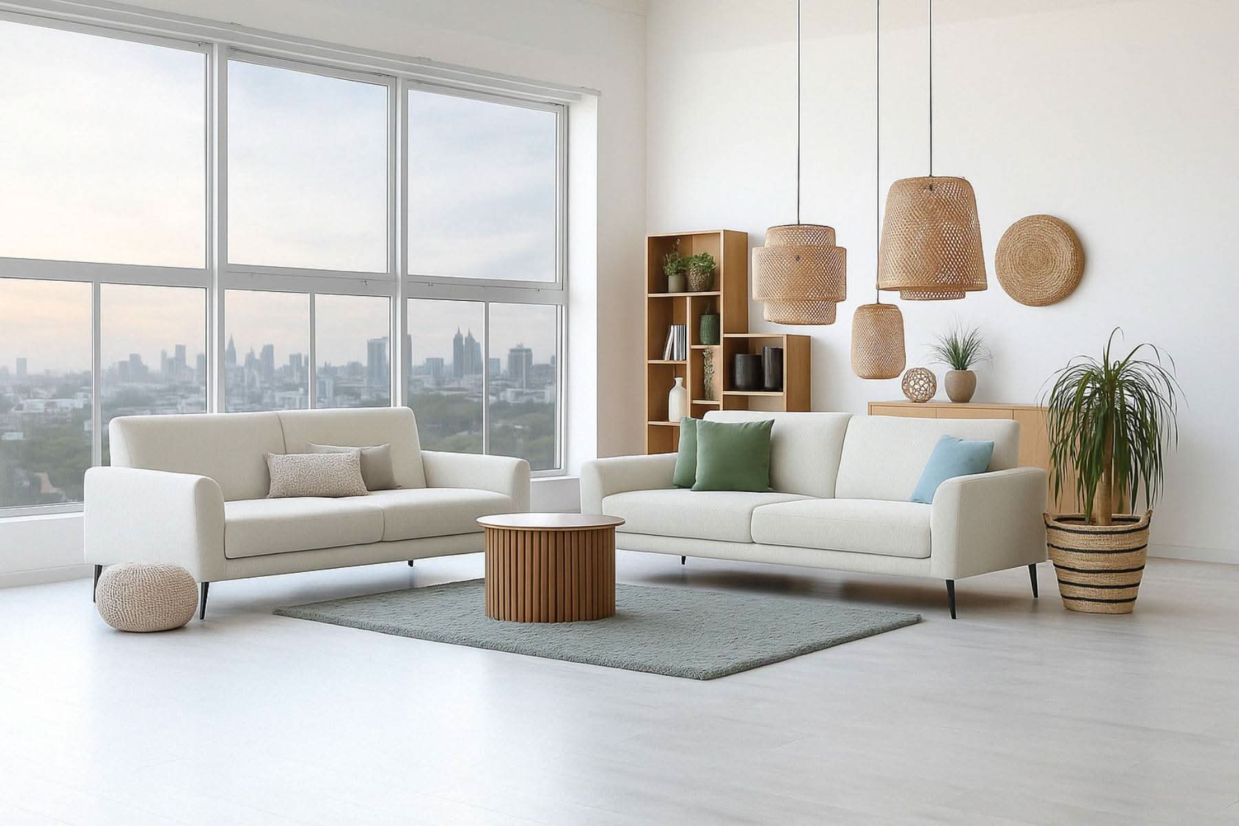 Sala Madison Patas Negras