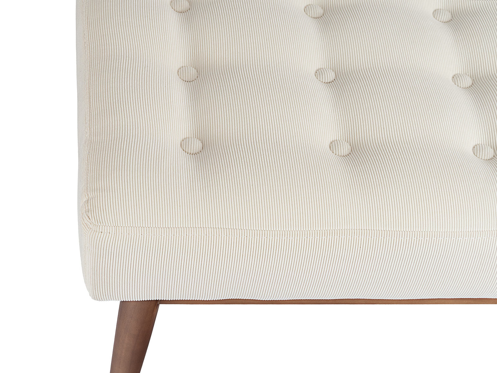 Banco Pie Cama Alabama C/Miel #Color_FloralWhite"T37018"