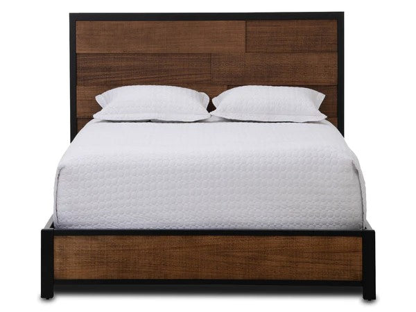 Cama Calabria Negro-Miel Wash