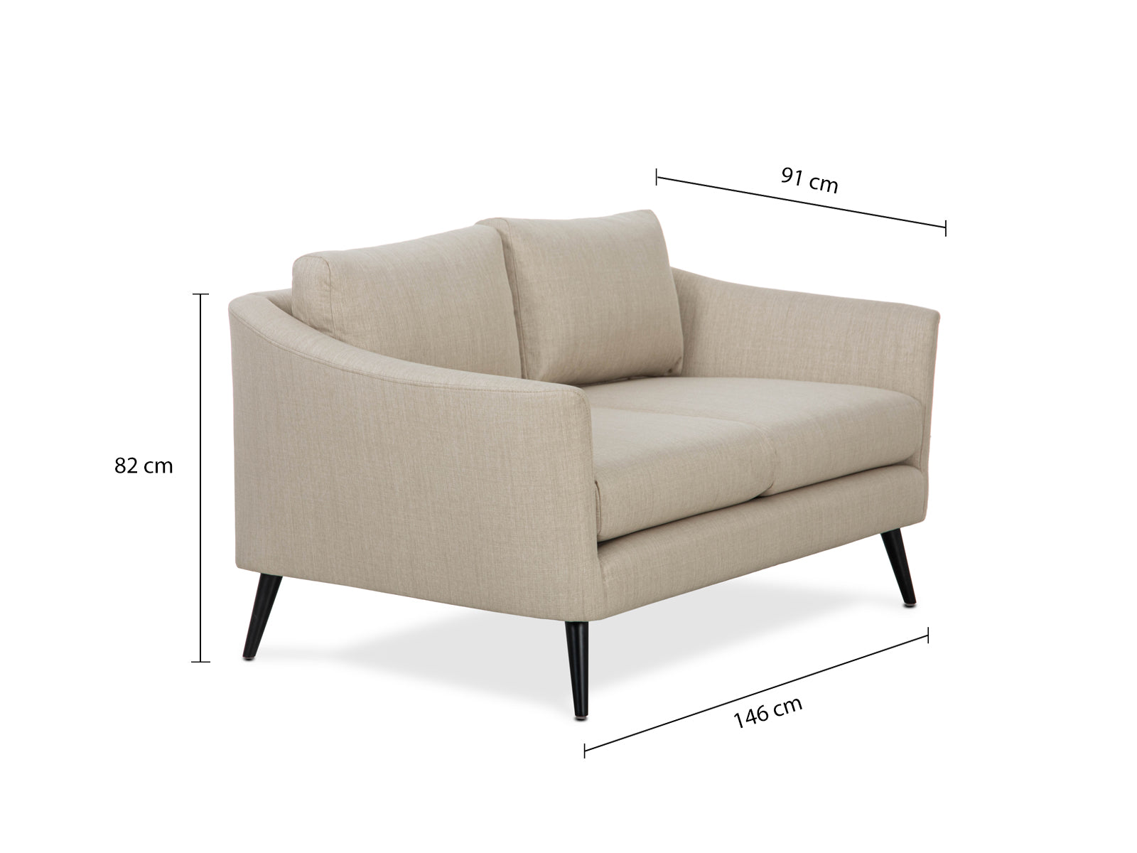 Sala Capri Soft 3P #Color_Beige"T42100"