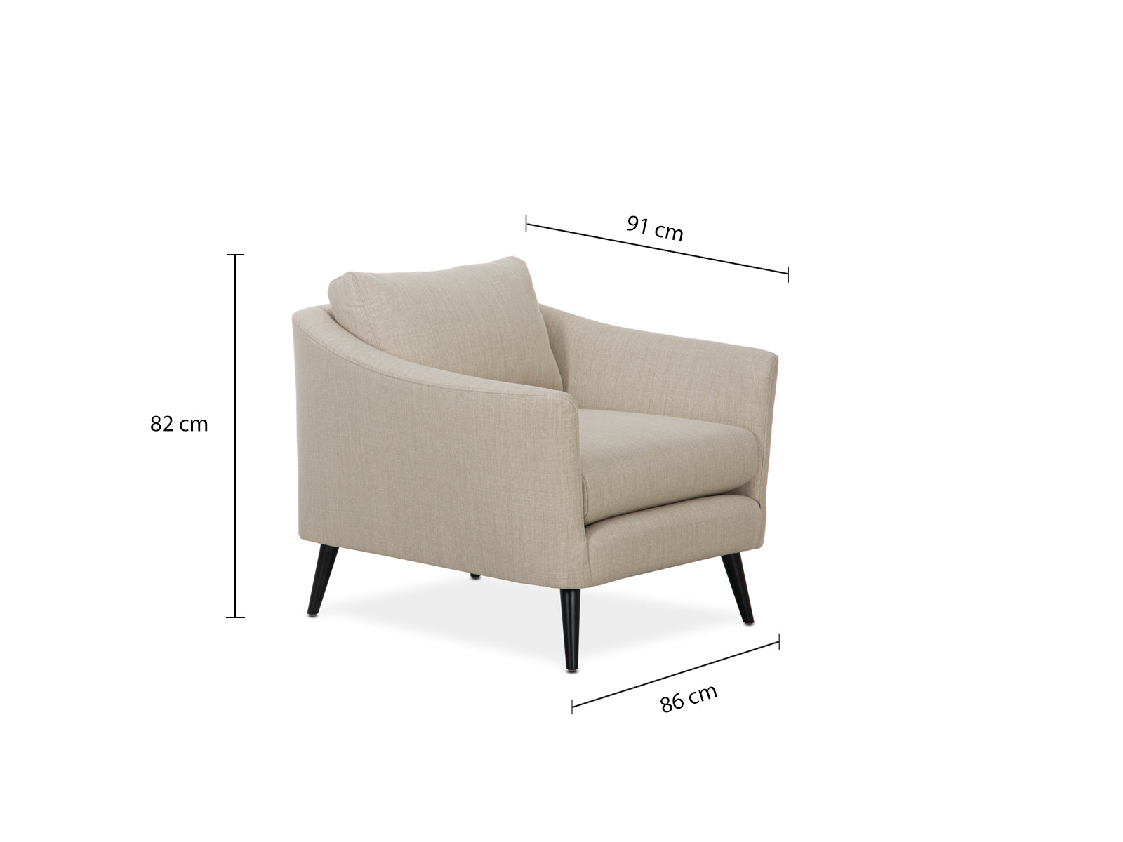 Sala Capri Soft 3P #Color_Beige"T42100"