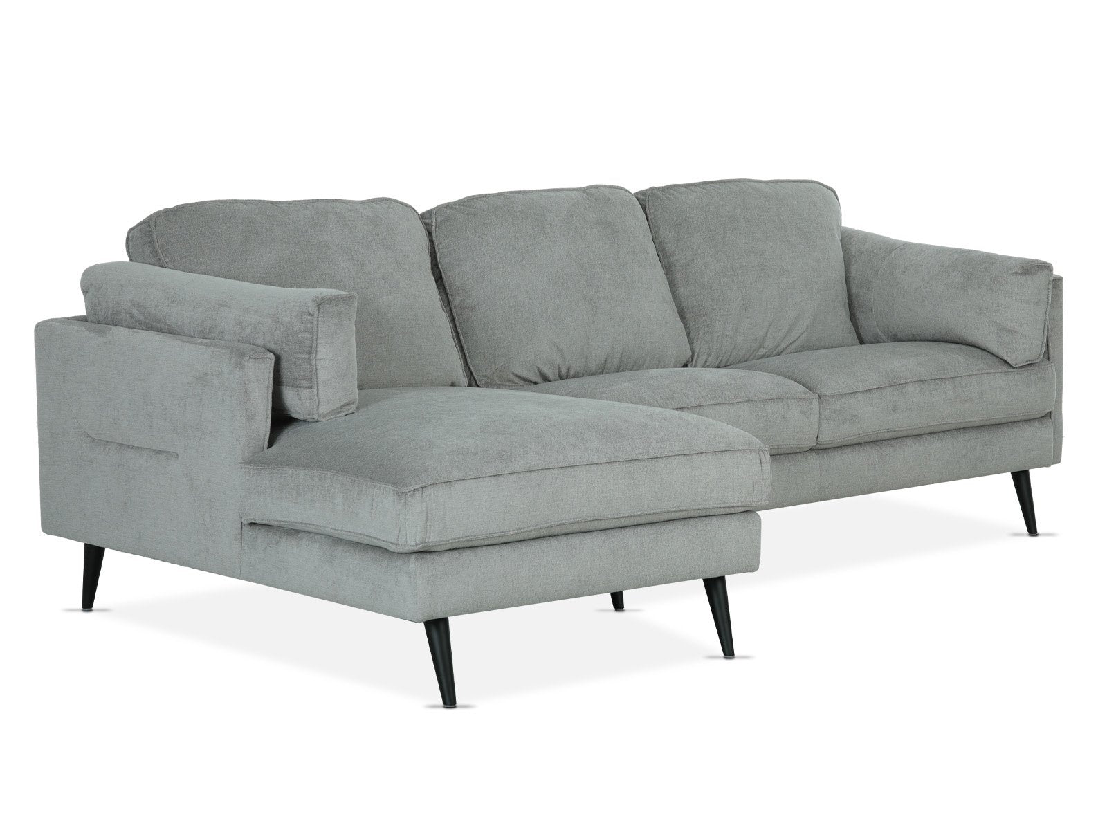 SALA CALABRIA MOD 2P (DBCH+DBLAT) C/MET. NEGRO 2020 #Color_Silver"T36907"