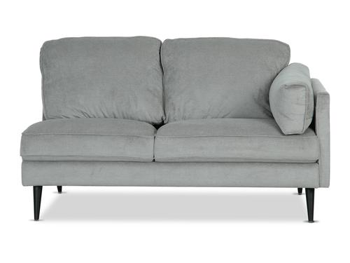 SALA CALABRIA MOD 2P (DBCH+DBLAT) C/MET. NEGRO 2020 #Color_Silver"T36907"