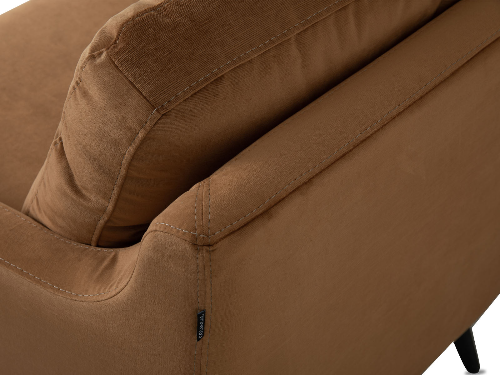 Sofa Triple Astrid #Color_SaddleBrown"T3623"