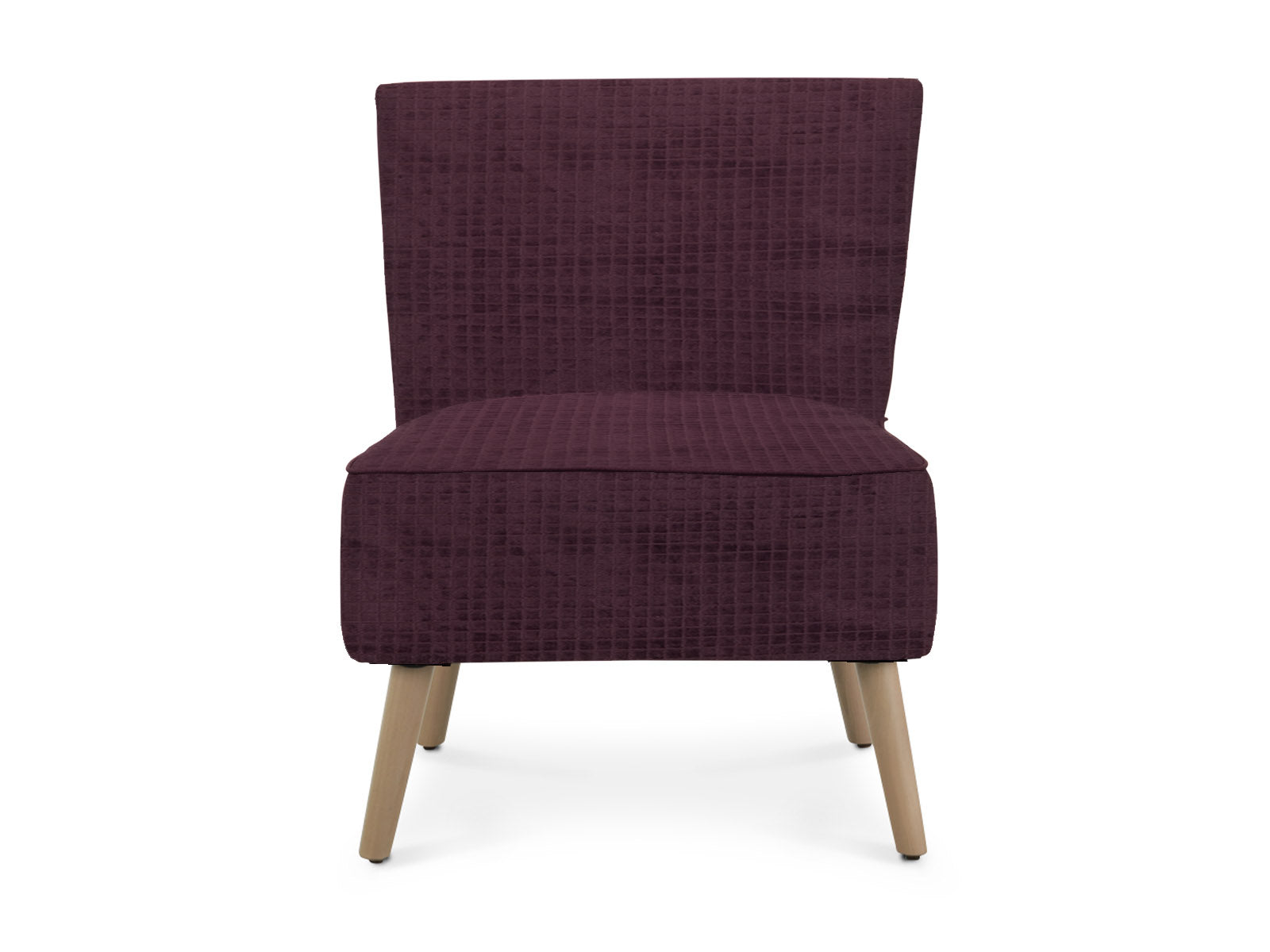 Sillon Auxiliar Anika C/Miel #Color_DarkMagenta"T1753"