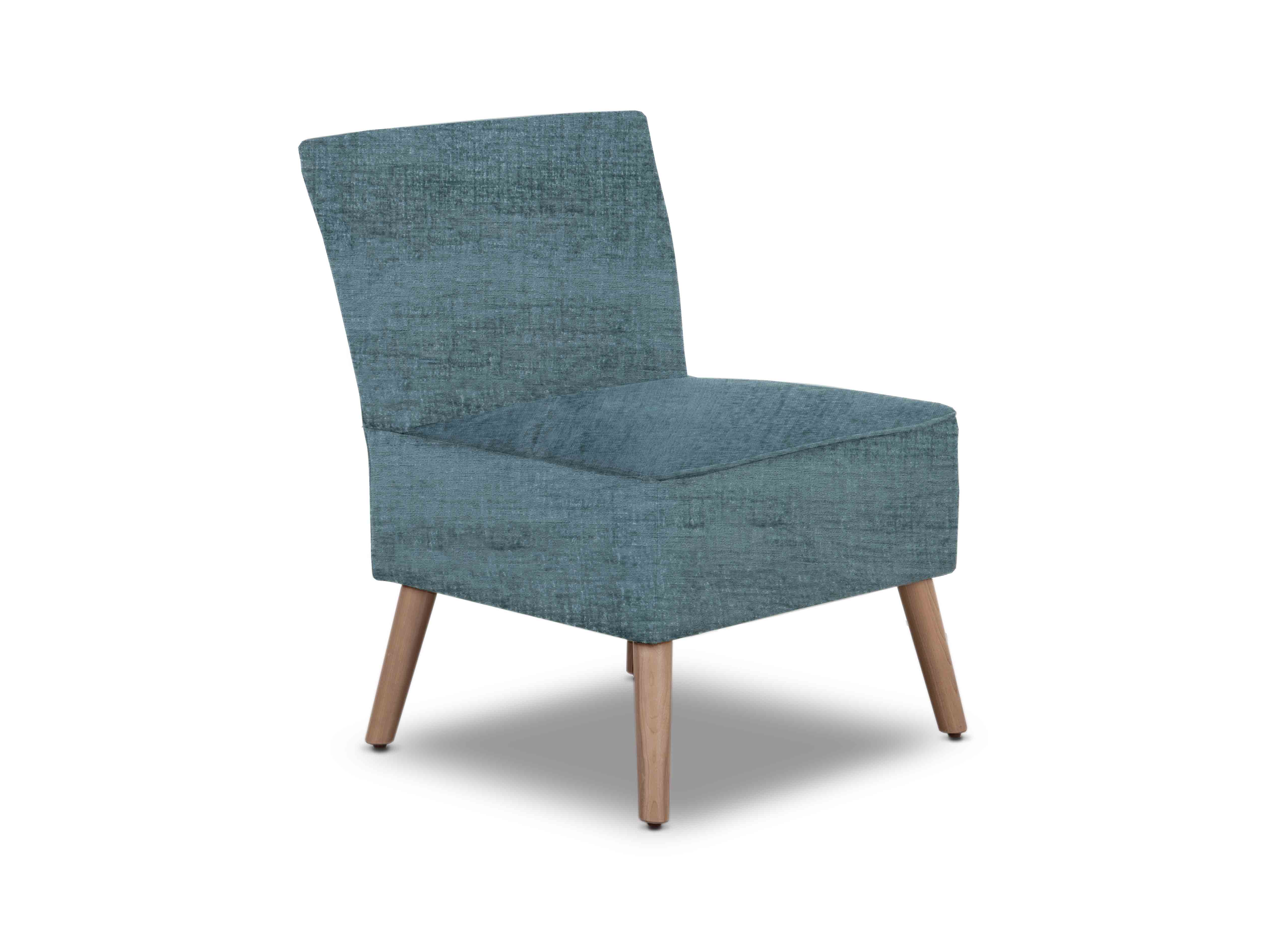 Sillon Auxiliar Anika C/Miel #Color_CadetBlue"T360500"