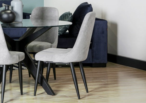 Silla Midcentury #Color_Silver "2355"