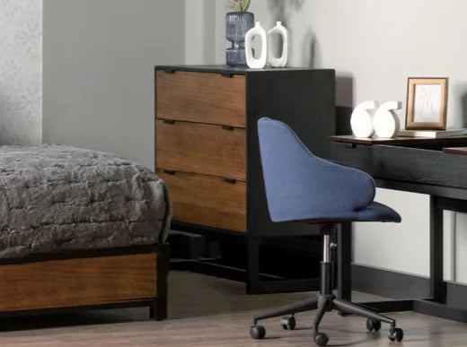 Comoda Calabria C/Honey Wash-Negro