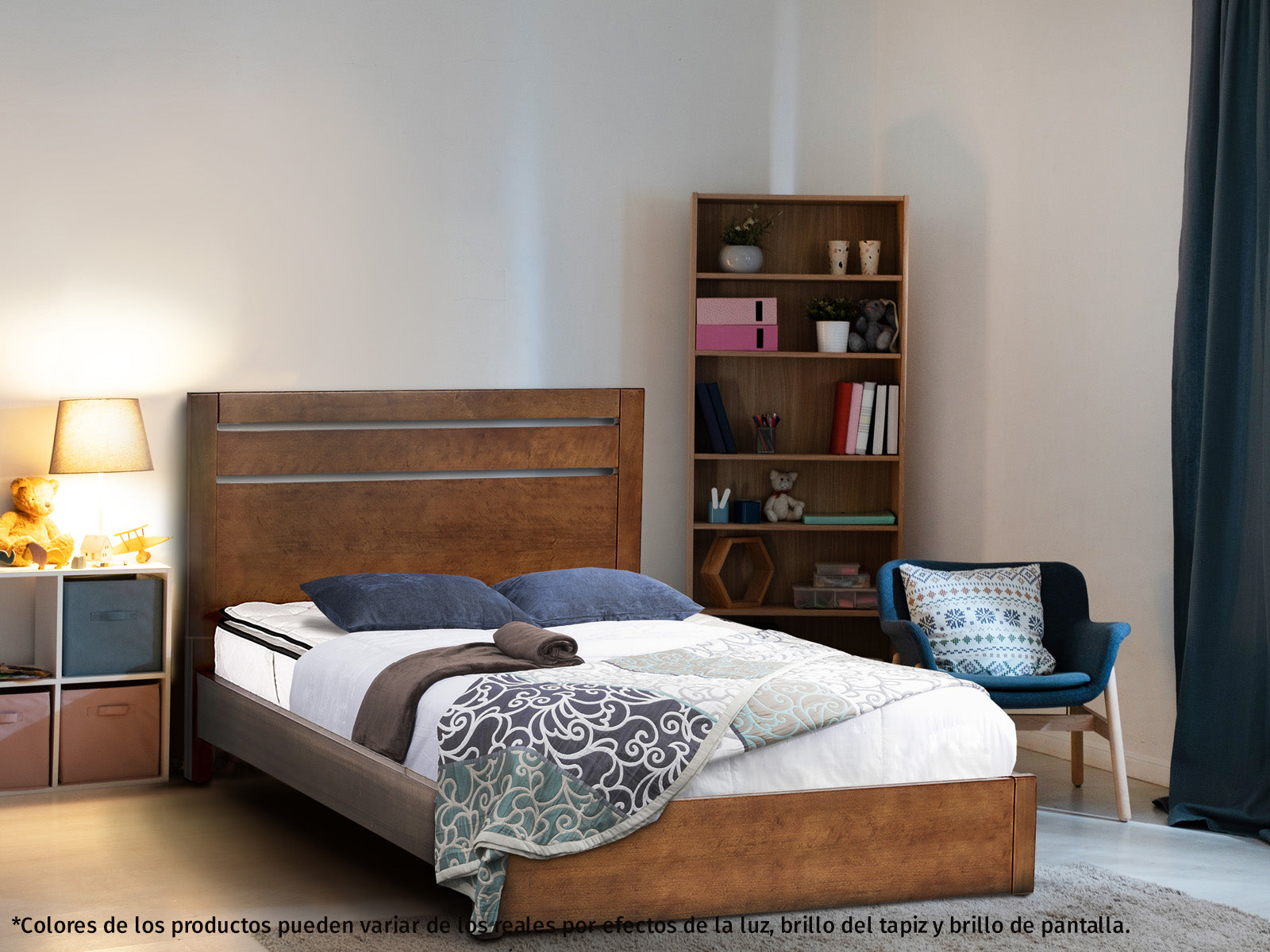 Cama Infantil Teen Contemporaneo C/Miel