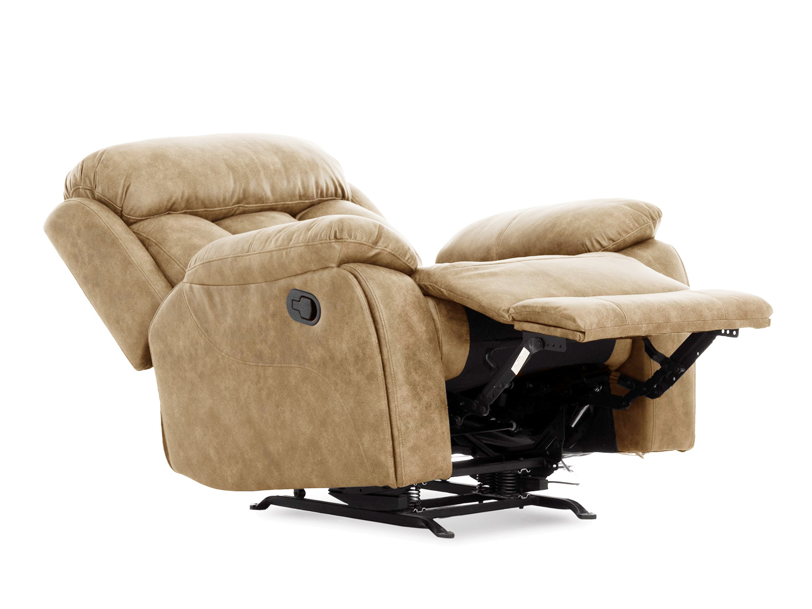RECLINER DONATELLA MICROFIBRA #Color_Wheat"TI20063"
