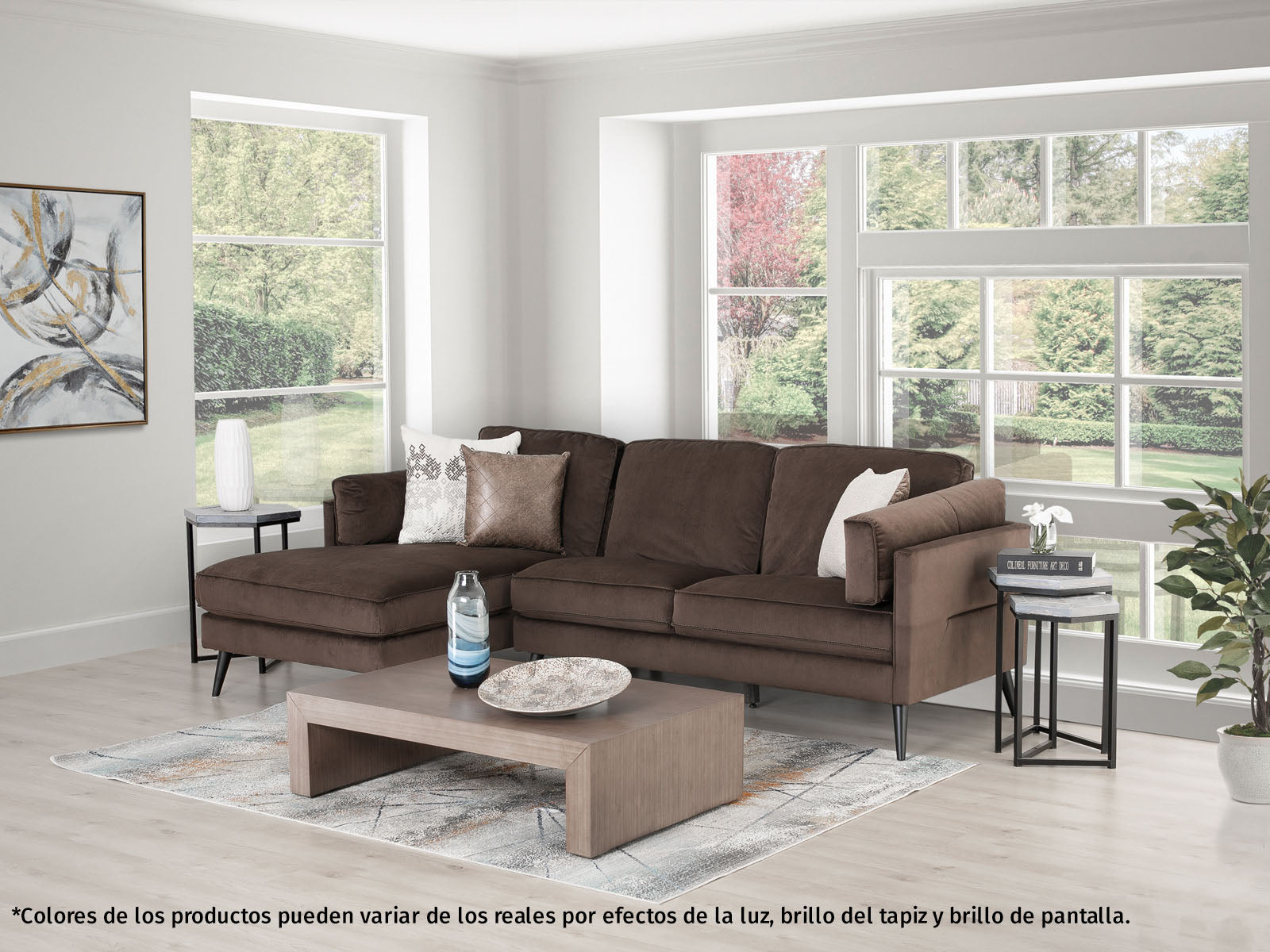 Sala Calabria Mod 2P #Color_Sienna"T32704"