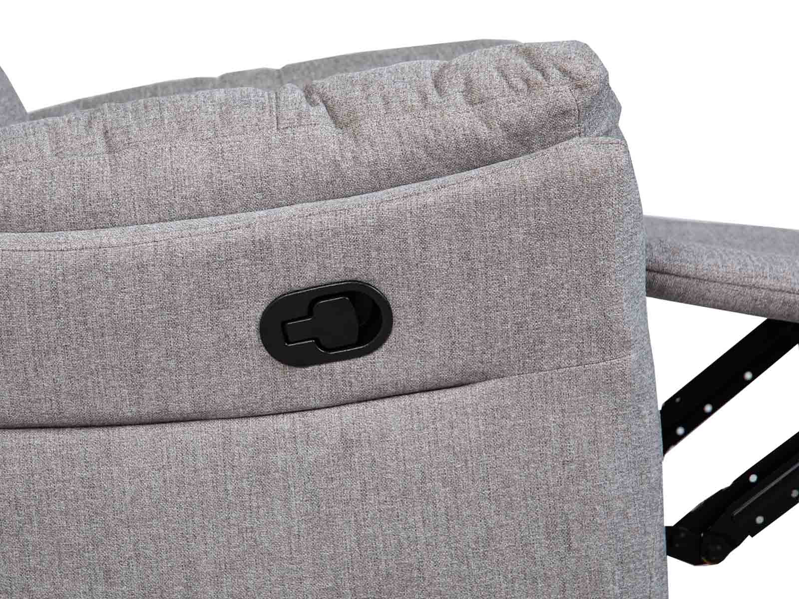 Recliner Santa Maria Power Lift Swivel #Color_LightGray"3237"