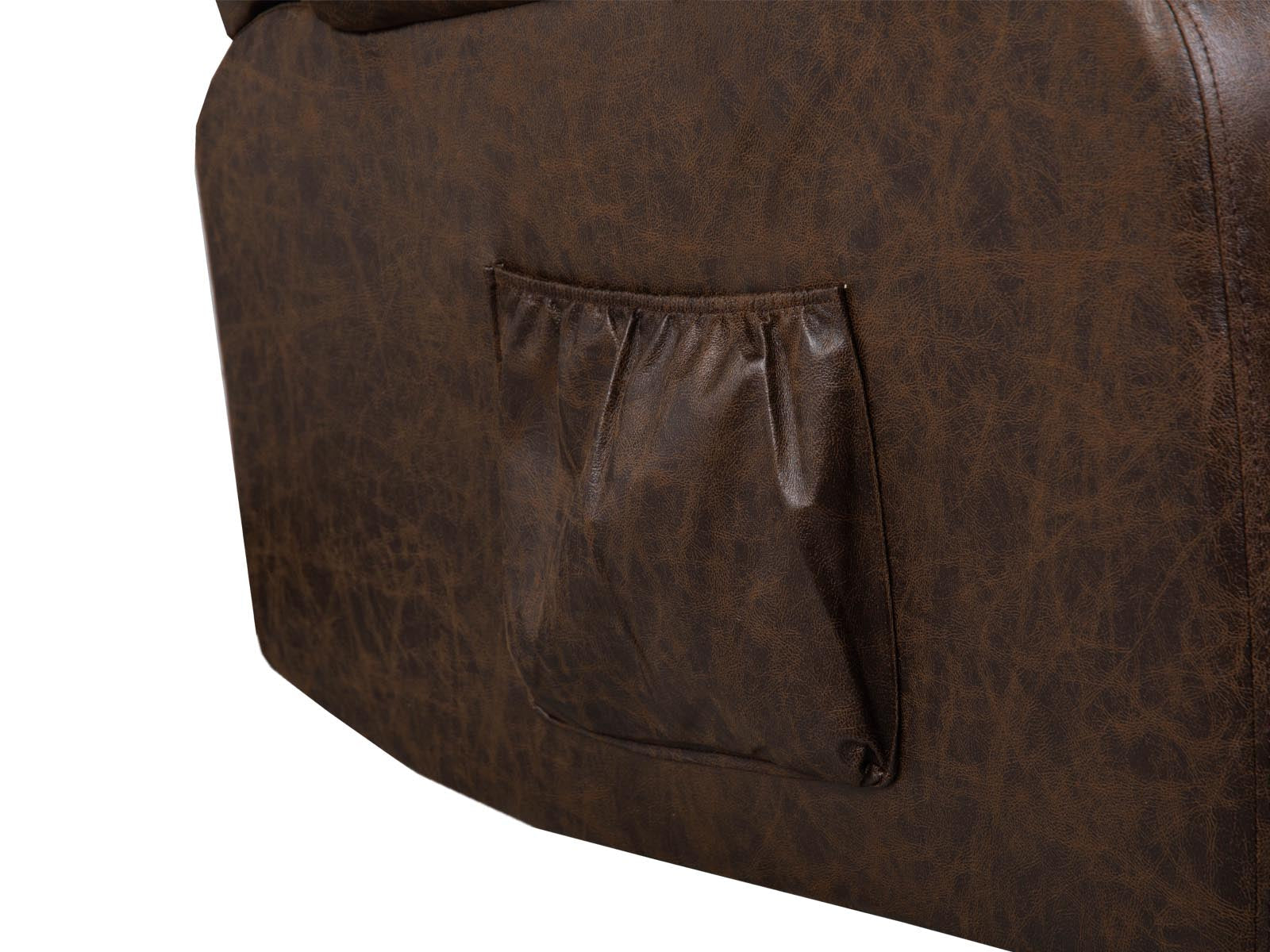 Recliner Chiscris Power Lift #Color_SaddleBrown
