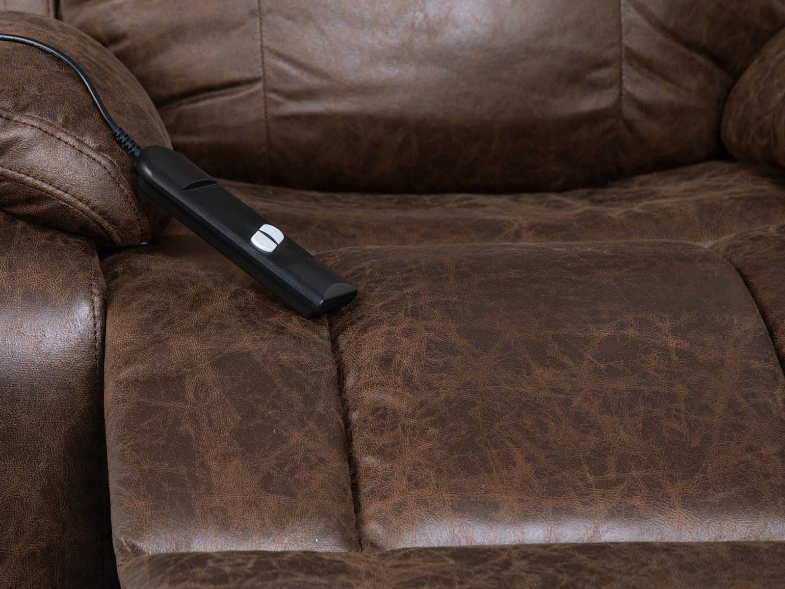 Recliner Chiscris Power Lift #Color_SaddleBrown