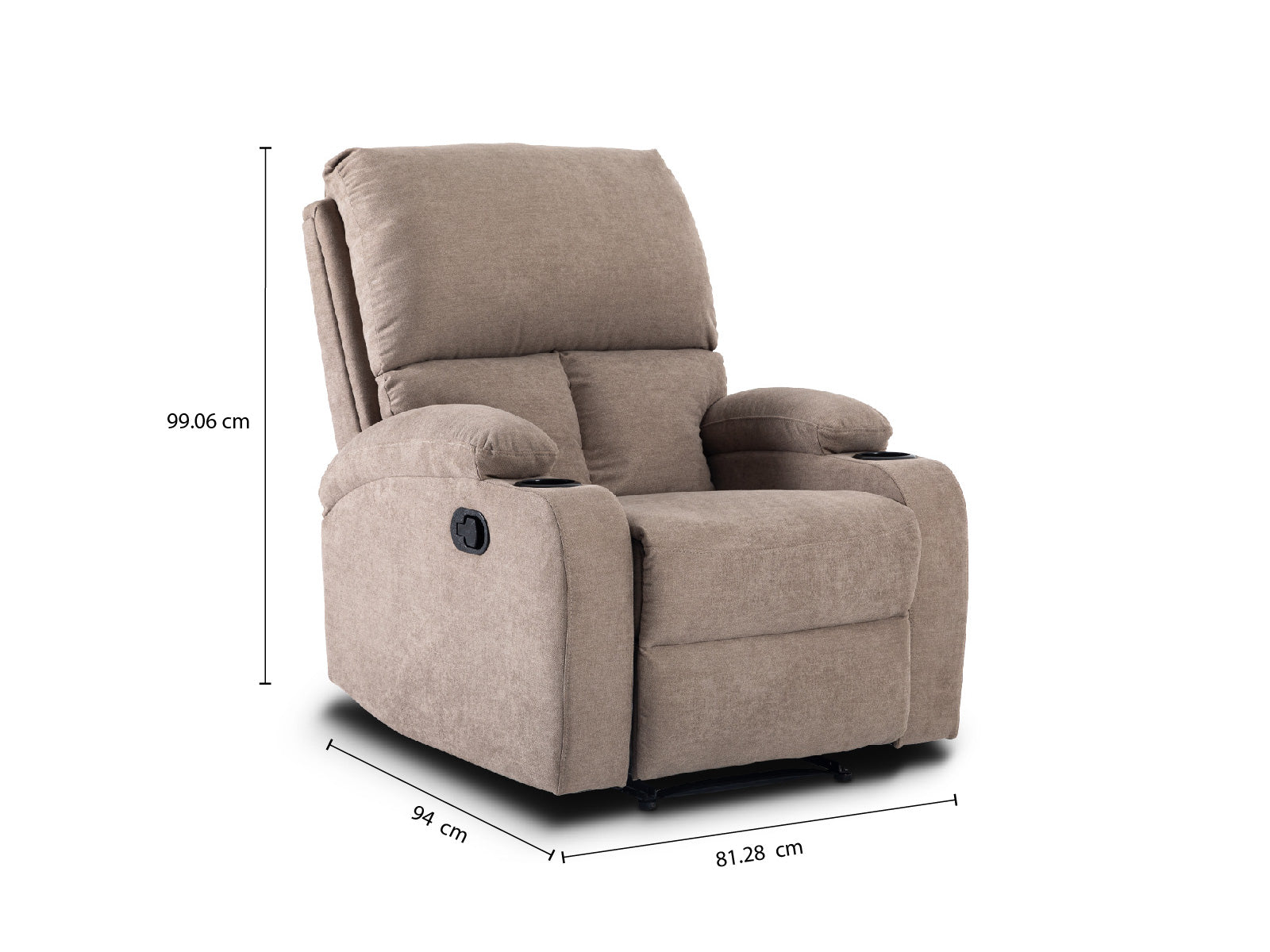 Recliner Rosia #Color_Tan"2239"
