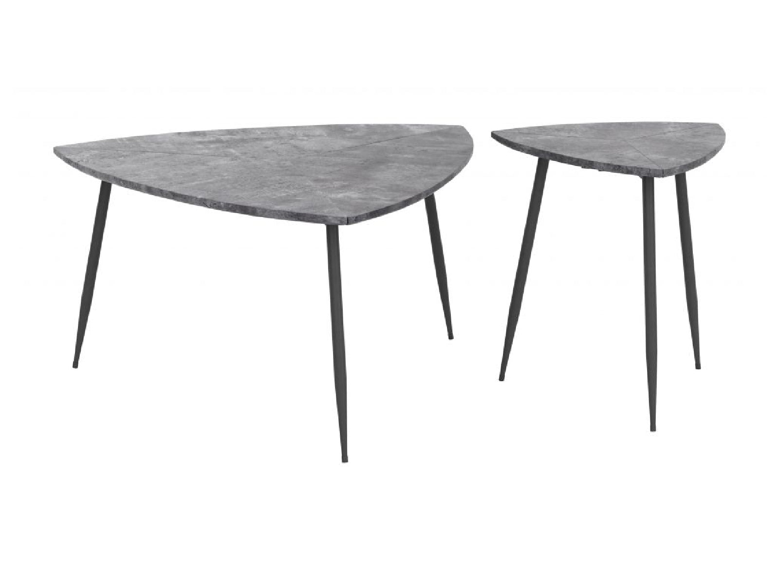 Mesa Centro + Aux Normandy Gris