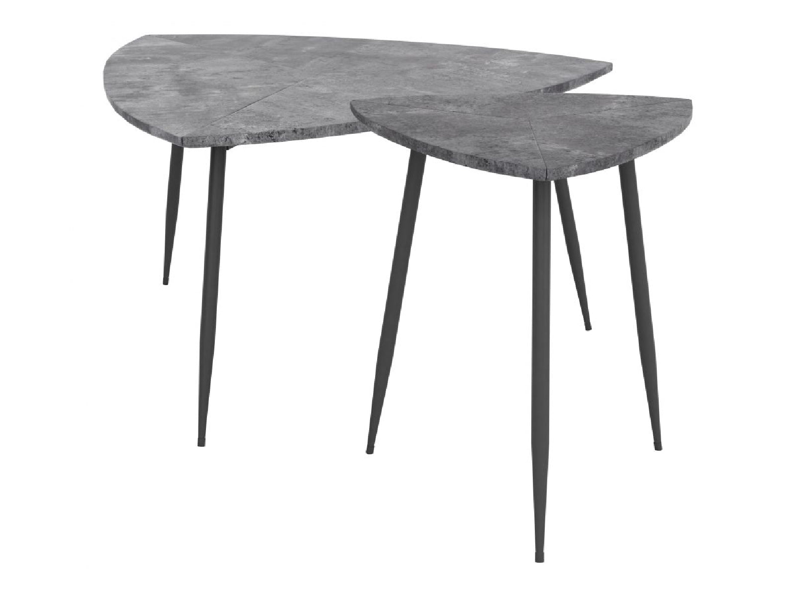 Mesa Centro + Aux Normandy Gris