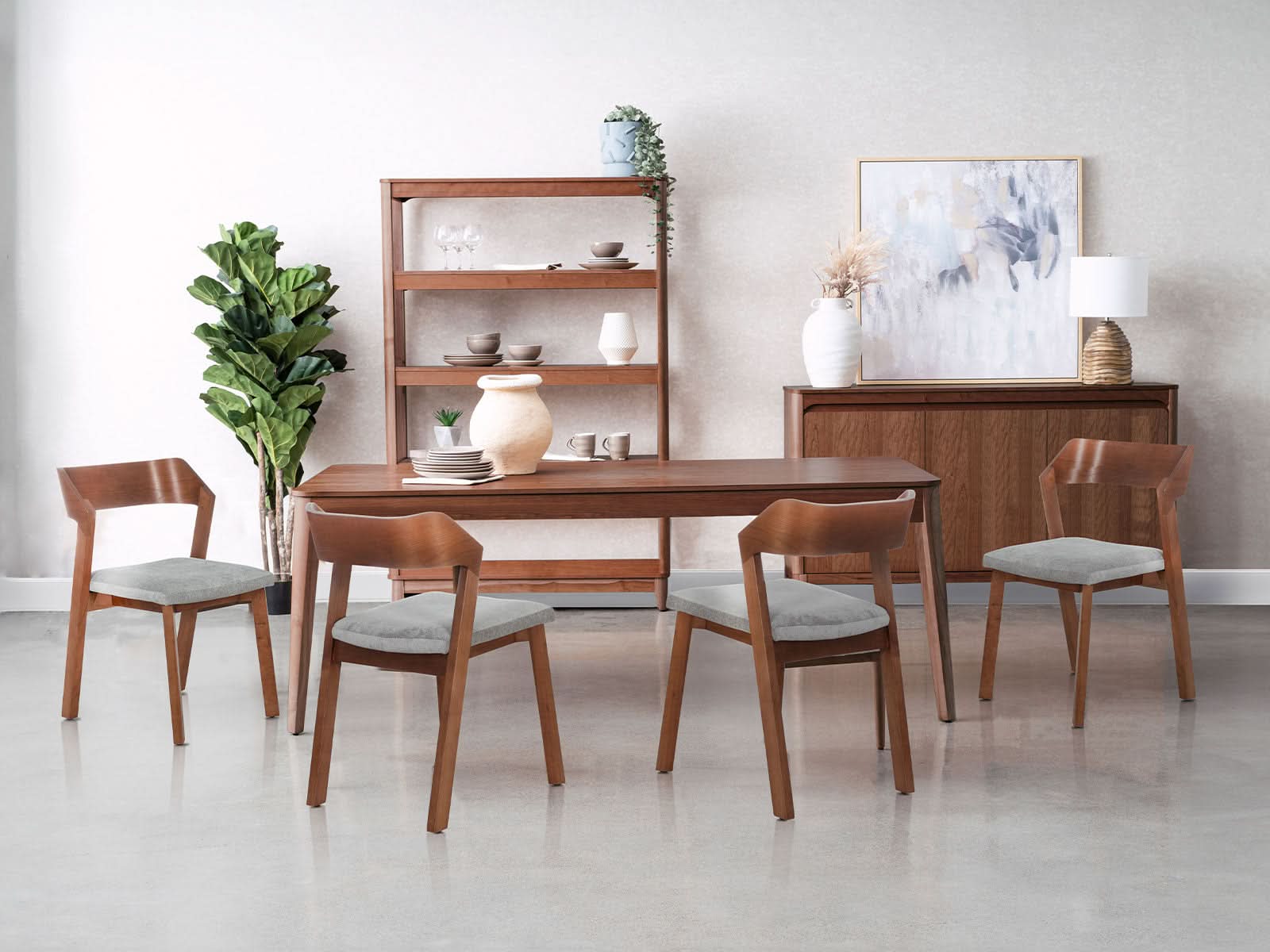 Comedor Milo Rectangular + 6 Sillas