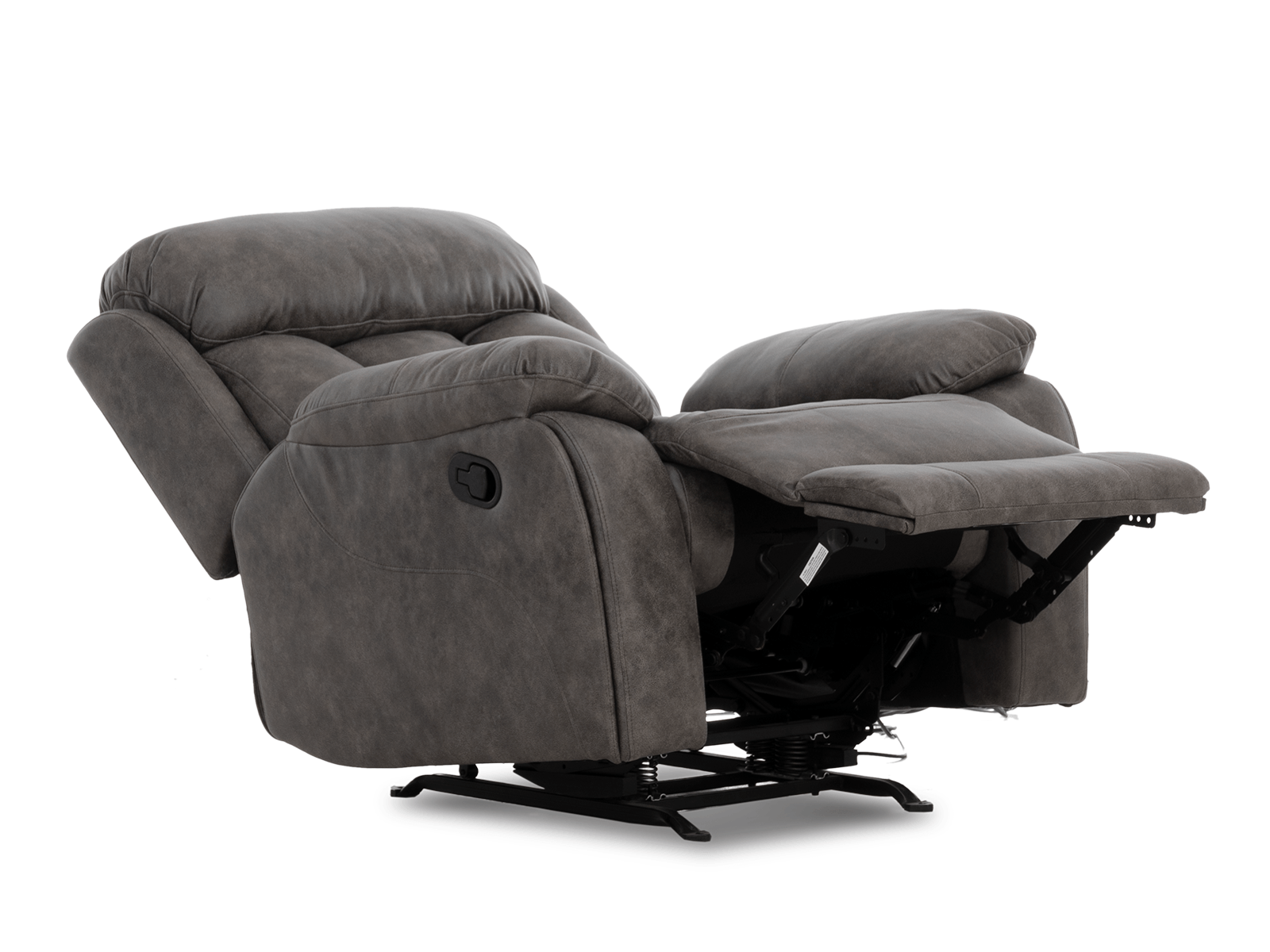 RECLINER DONATELLA MICROFIBRA #Color_gris