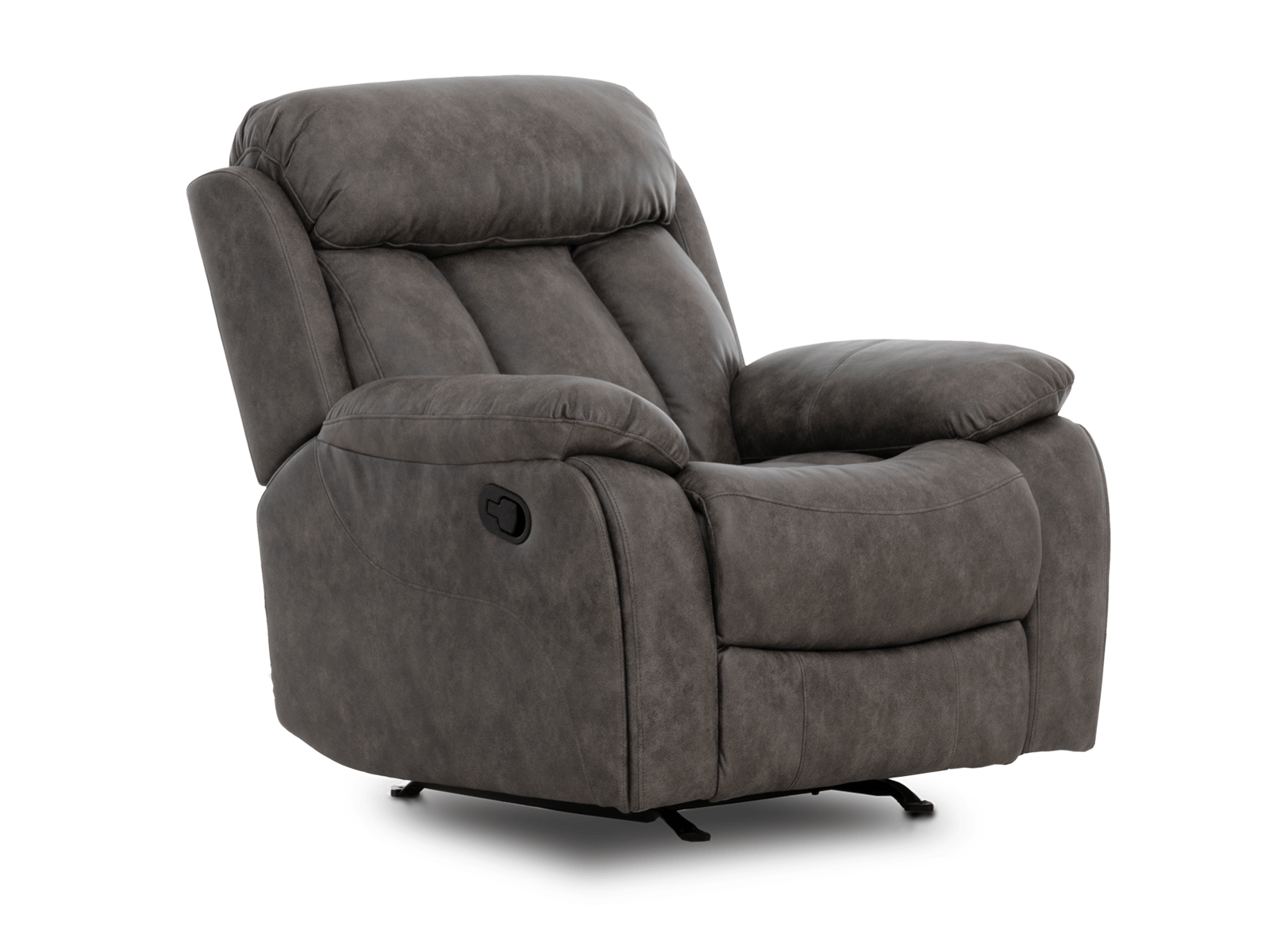 RECLINER DONATELLA MICROFIBRA #Color_gris