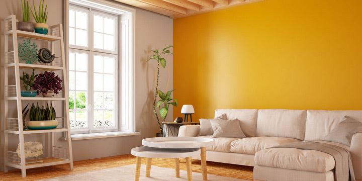 Conoce cómo pintar tu sala de dos colores